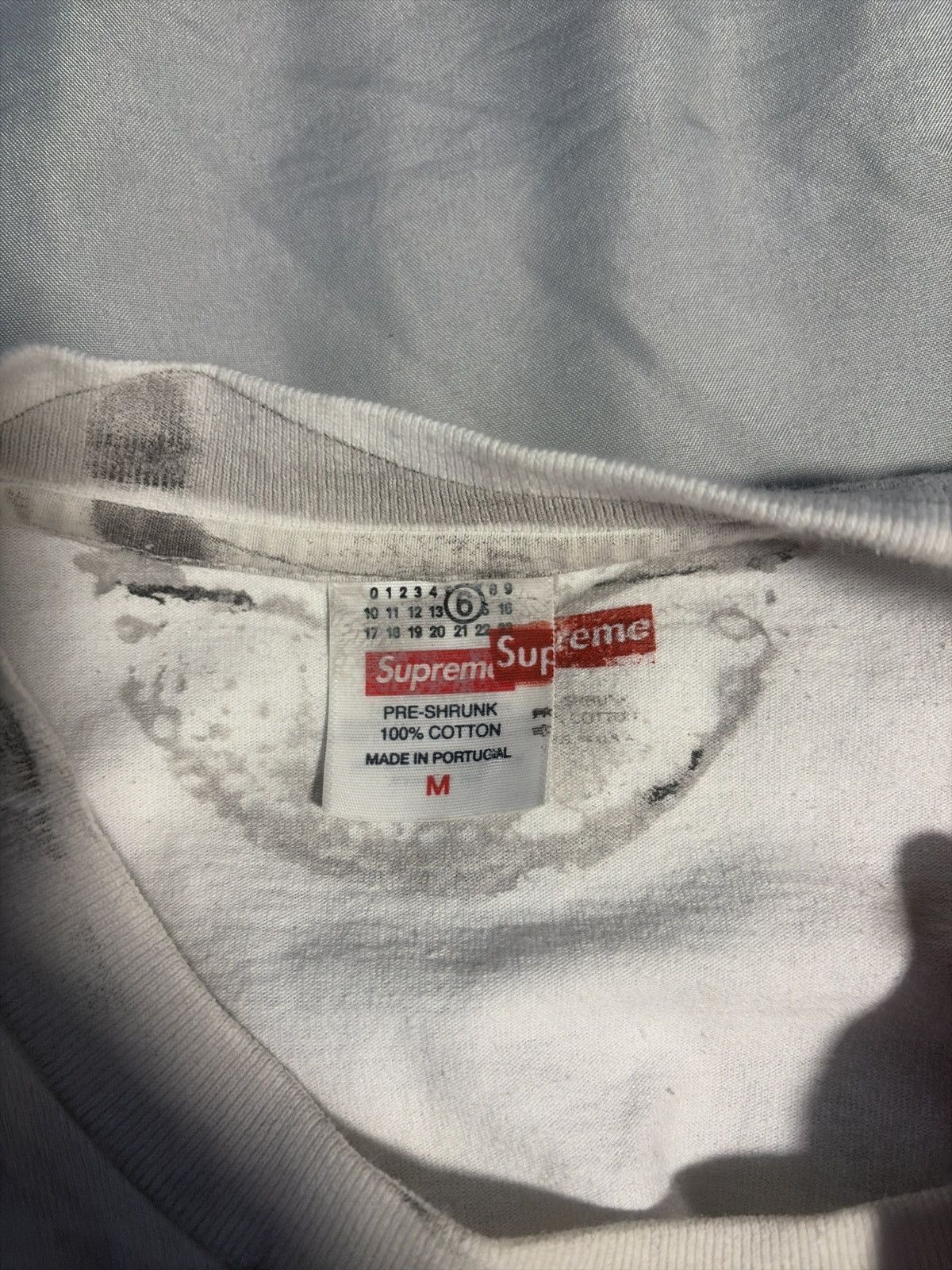 Maison Margiela × Supreme Supreme x mm6 t-shirt Size US M / EU 48-50 / 2 - 3 Thumbnail