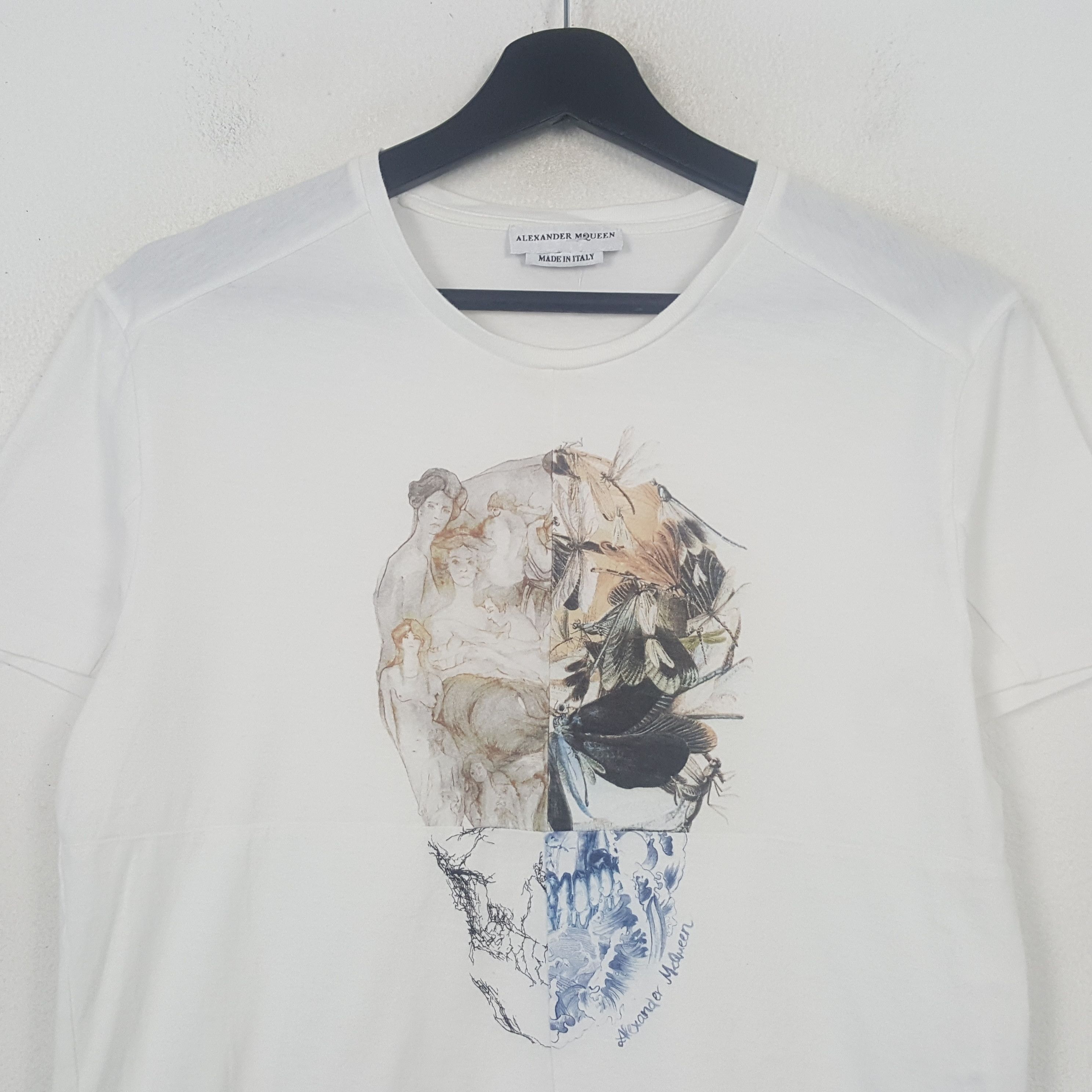 Alexander McQueen Alexander Mcqueen Fashion Style Tshirt C294N66 Size US M / EU 48-50 / 2 - 2 Thumbnail