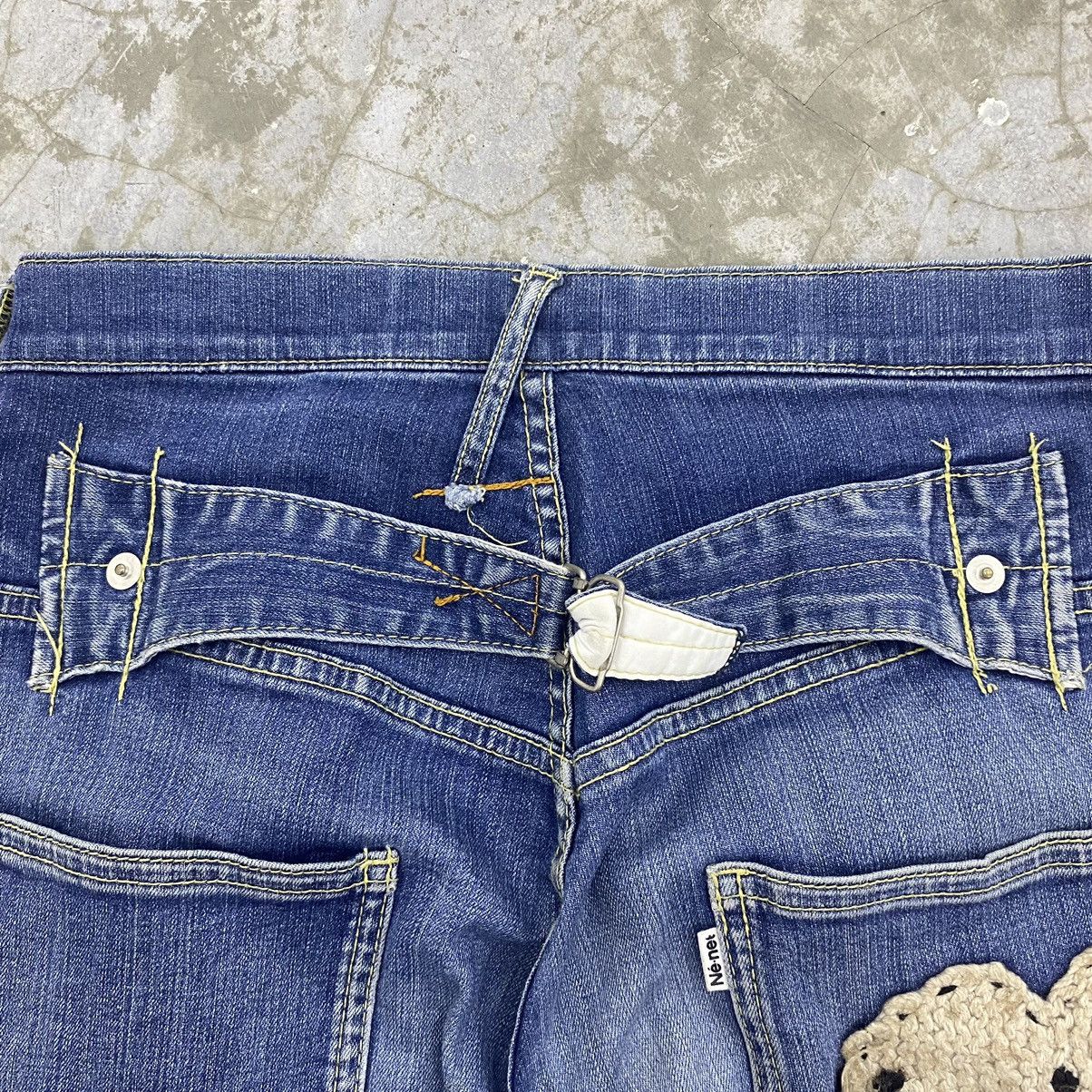 If Six Was Nine × Issey Miyake × Ne-Net vintage ne-net issey miyake denim jeans Size US 28 / EU 44 - 18 Thumbnail
