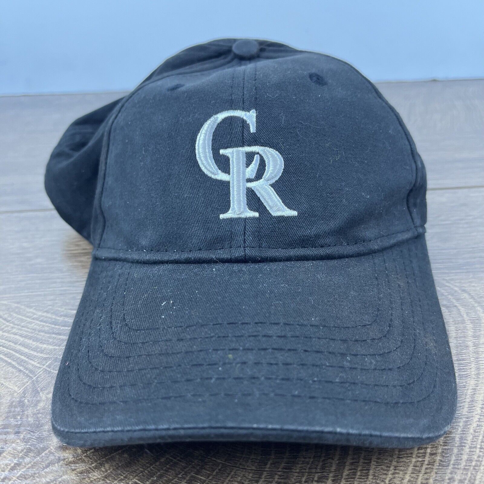 Other Colorado Rockies MLB Hat Black Cap Hat Adjustable Hat Black Size ONE SIZE - 1 Thumbnail