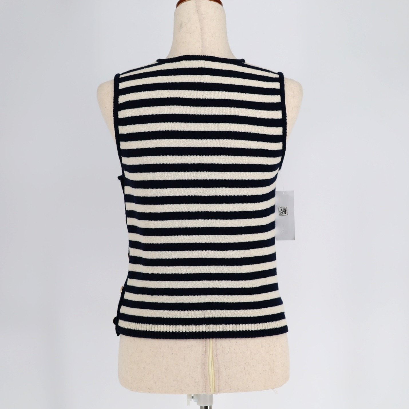 Frame Frame Women Navy Nautical Mariner Sweater Tank Top Size S Size S / US 4 / IT 40 - 9 Thumbnail