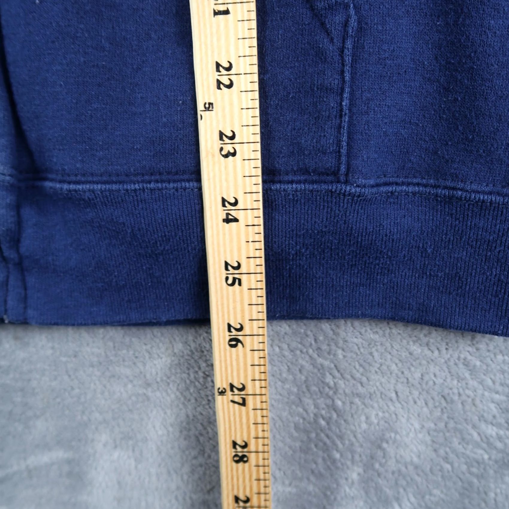 Vintage VINTAGE Hoodie Mens M Medium Blue Full Zip Up Sweatshirt USA Made Size US M / EU 48-50 / 2 - 6 Thumbnail