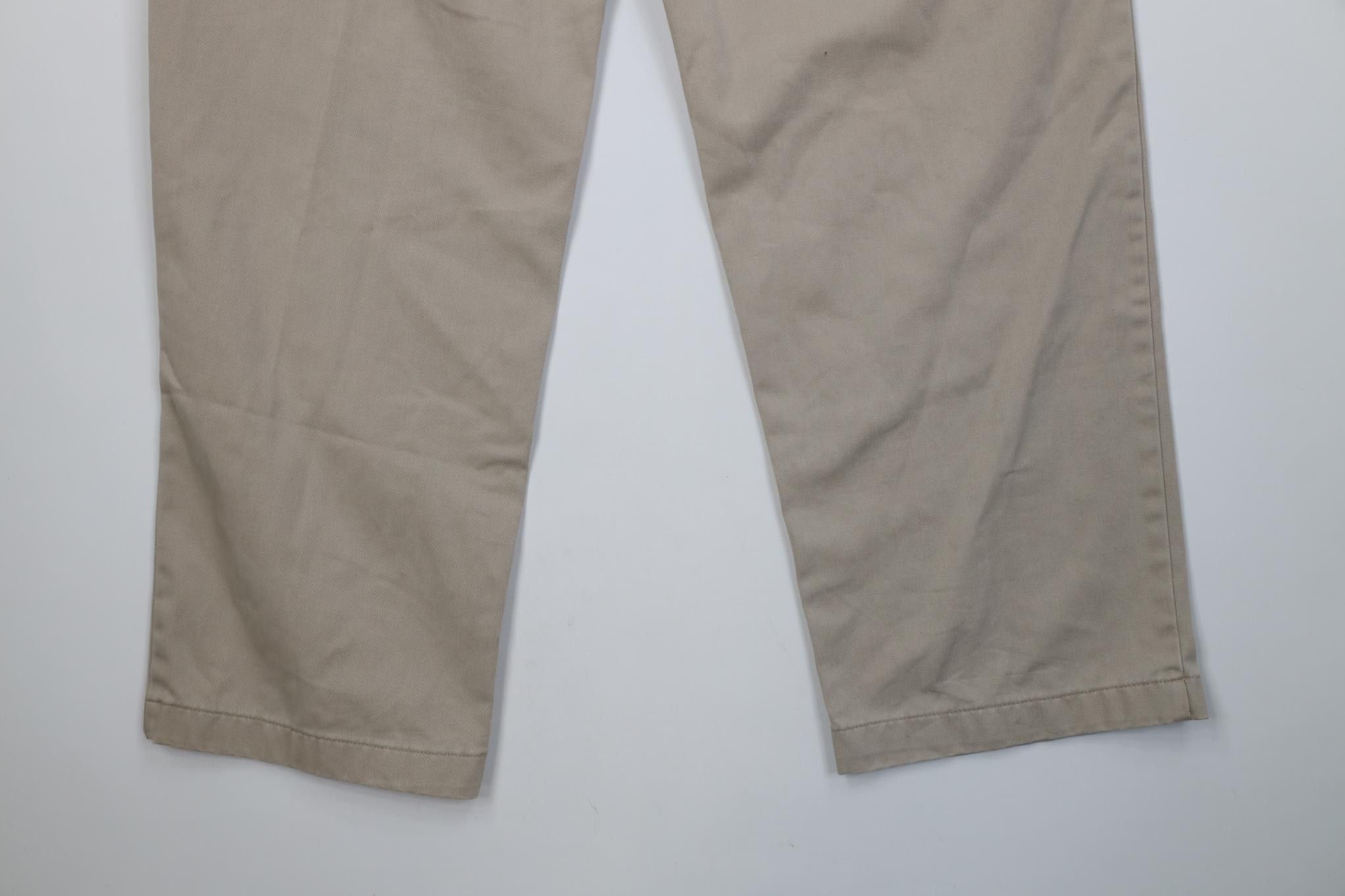 Eddie Bauer Vintage 90s Eddie Bauer Relaxed Wide Leg Pants Stone Size US 38 / EU 54 - 12 Thumbnail