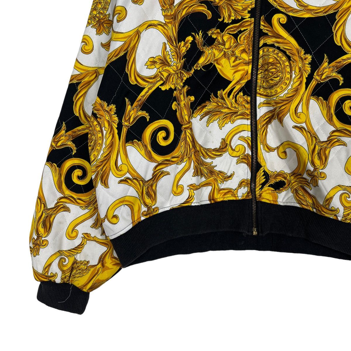 Japanese Brand 🔥 VINTAGE BAROQUE BOMBER JACKET Size US S / EU 44-46 / 1 - 4 Thumbnail