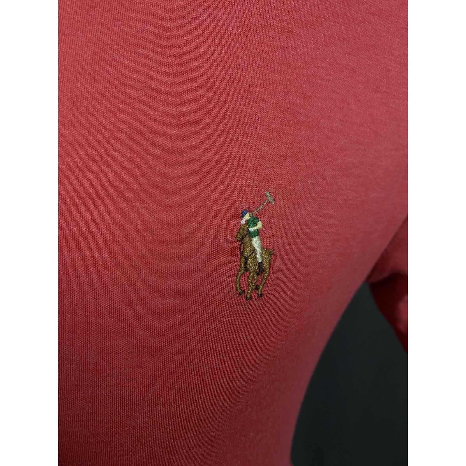 Ralph Lauren Polo Ralph Lauren Men's Pink Red Polo T-Shirt Size L Size US L / EU 52-54 / 3 - 8 Thumbnail