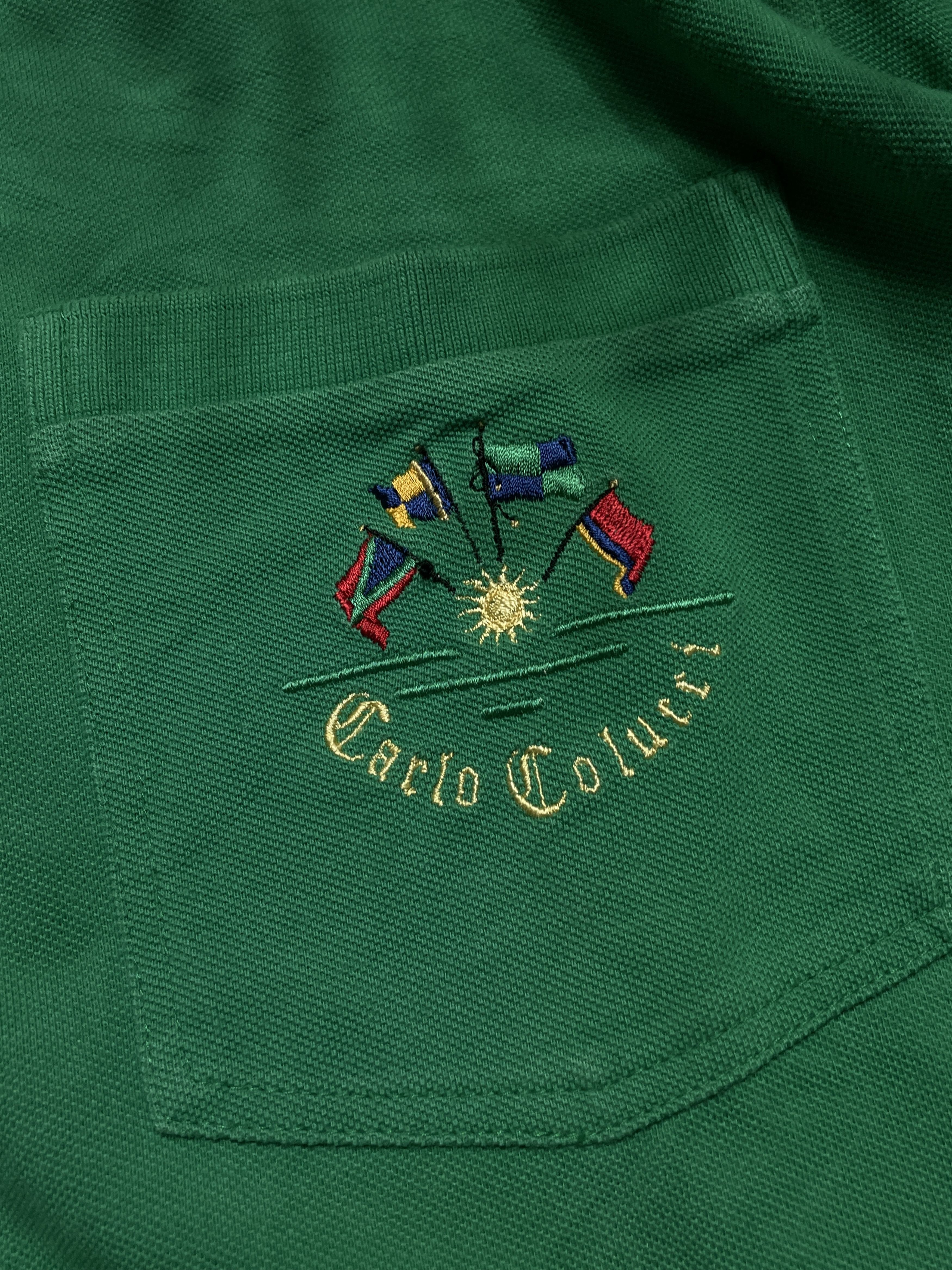 Carlo Colucci ❗️RARE❗️Carlo Colucci Vintage 90s Polo T-Shirt Size US XL / EU 56 / 4 - 3 Thumbnail