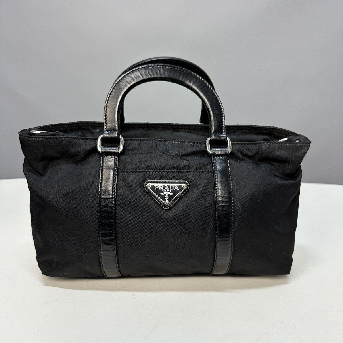 Prada PRADA Hand Bag Nylon 2way Black Auth Size ONE SIZE - 1 Thumbnail