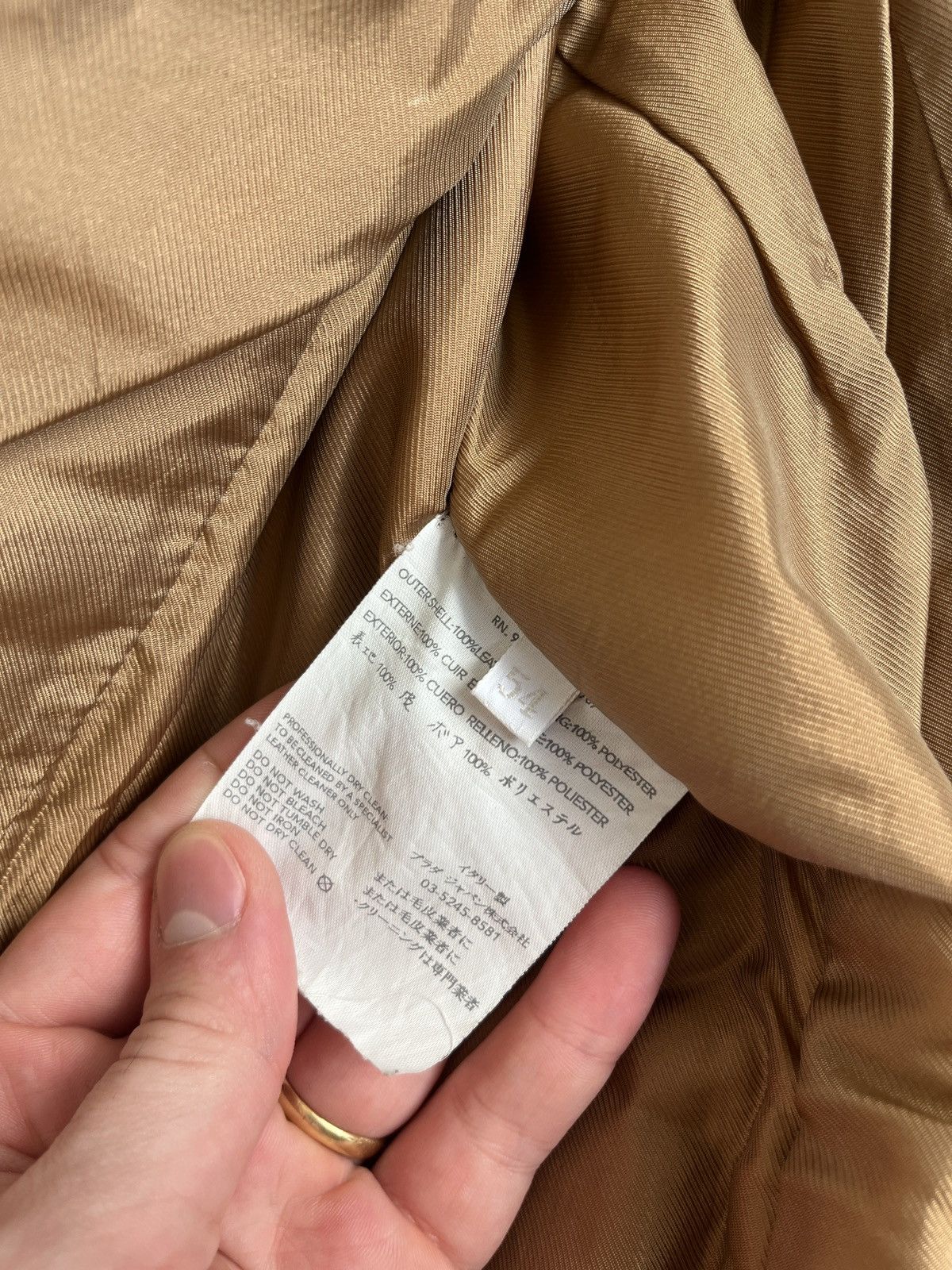 Miu Miu Miu Miu 2000’s men leather jacket Size US L / EU 52-54 / 3 - 13 Thumbnail