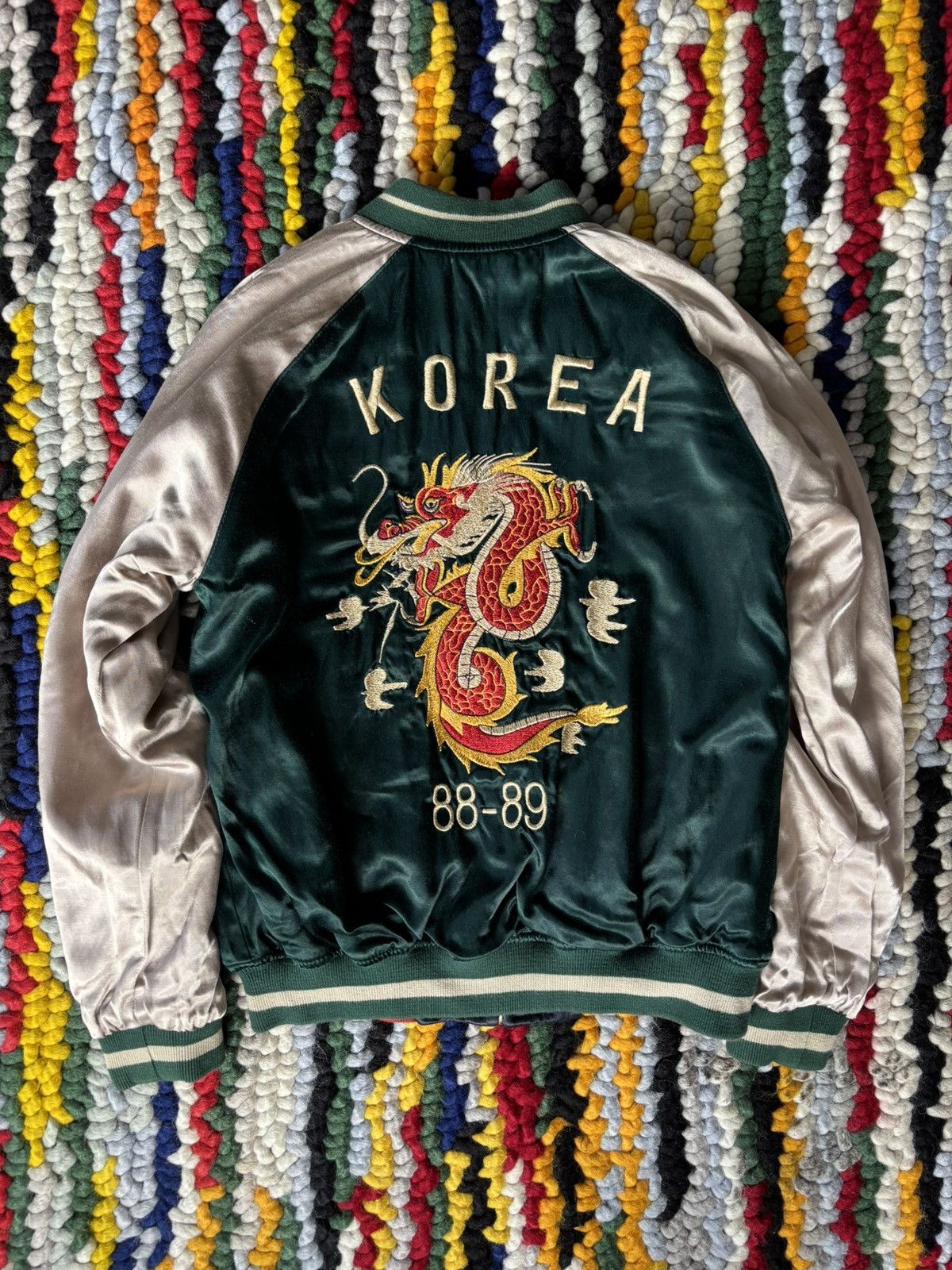 Other Sukajan 88-89 Korea Jacket Reversible Japan Size US S / EU 44-46 / 1 - 3 Thumbnail