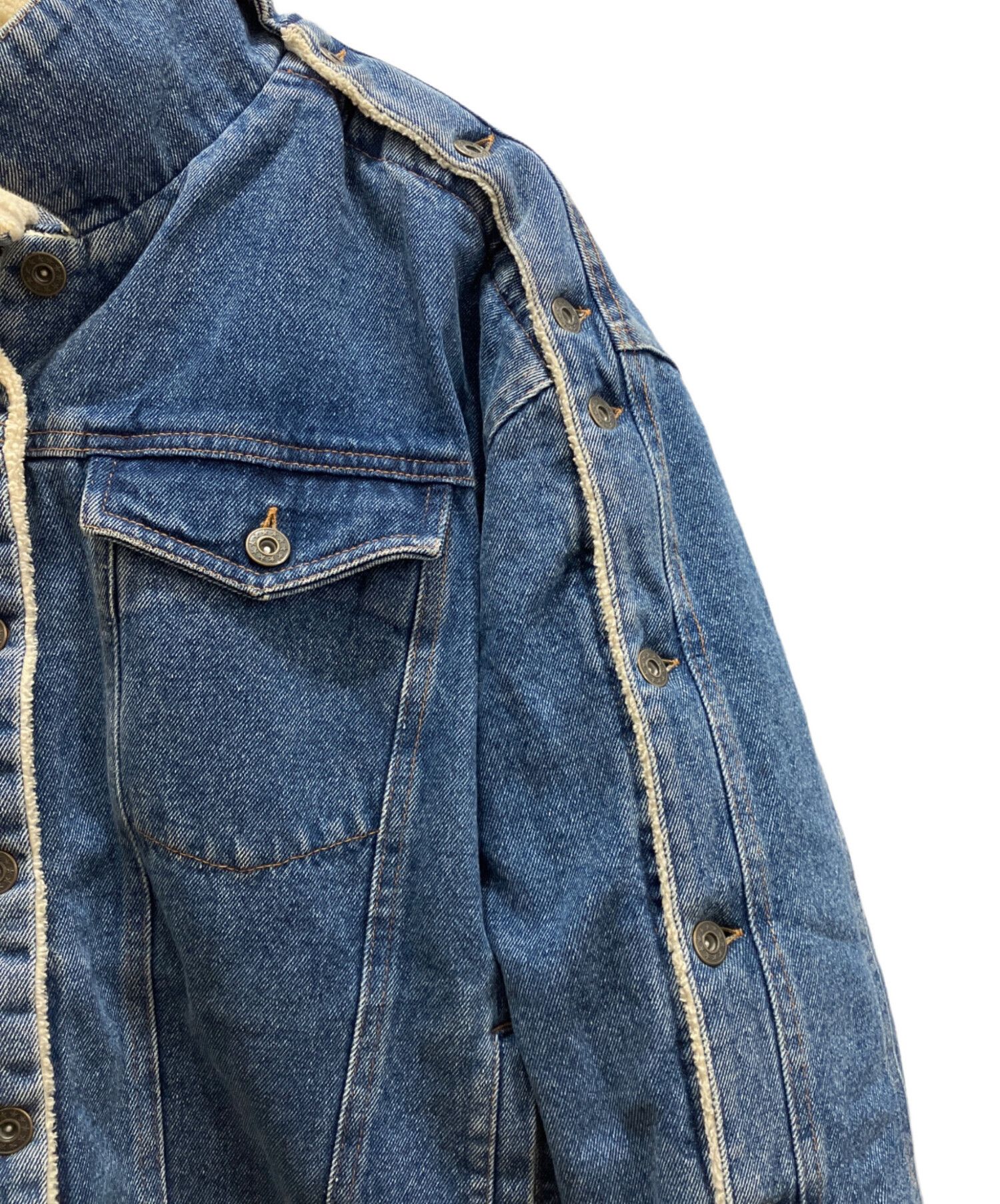 Y/Project Y/ PROJECT Button Closure Layered Denim Jacket S Size US S / EU 44-46 / 1 - 4 Thumbnail