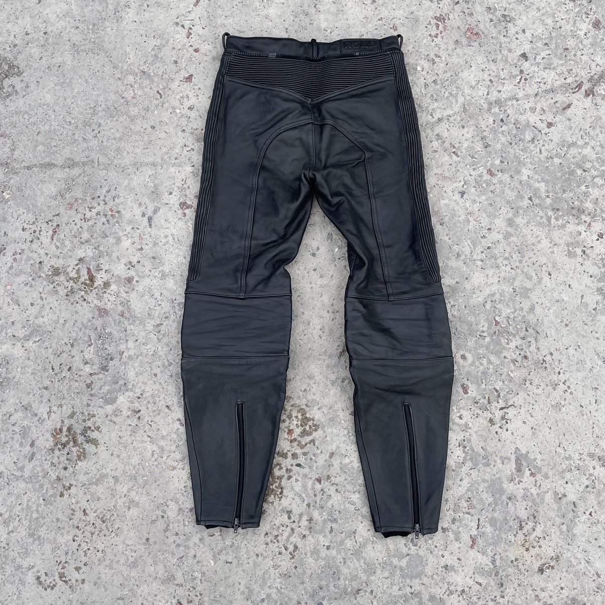 Other Vintage Moto Leather Pants Size 48 90s USA Japanese Size US 31 - 2 Thumbnail