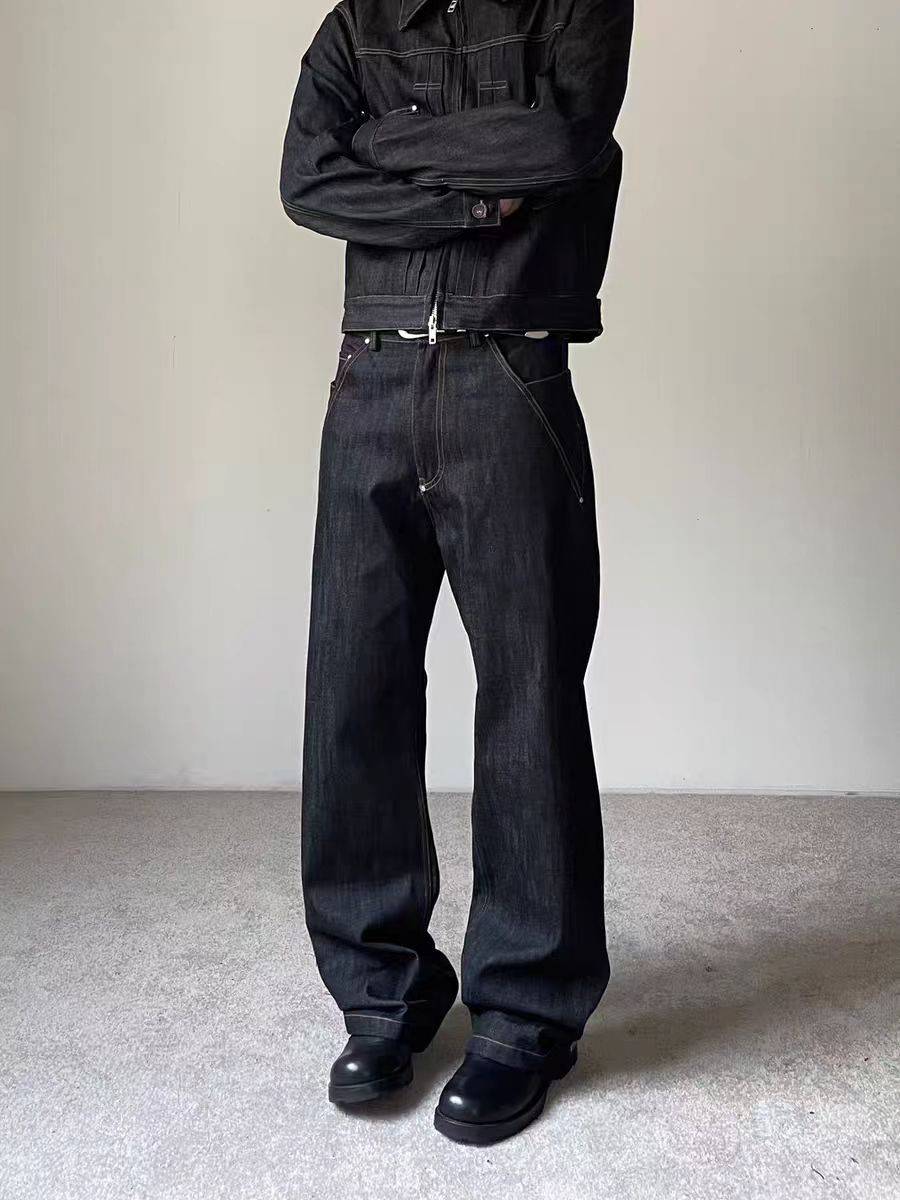 Jean Loose-fitting black jeans Size US 34 / EU 50 - 1 Thumbnail