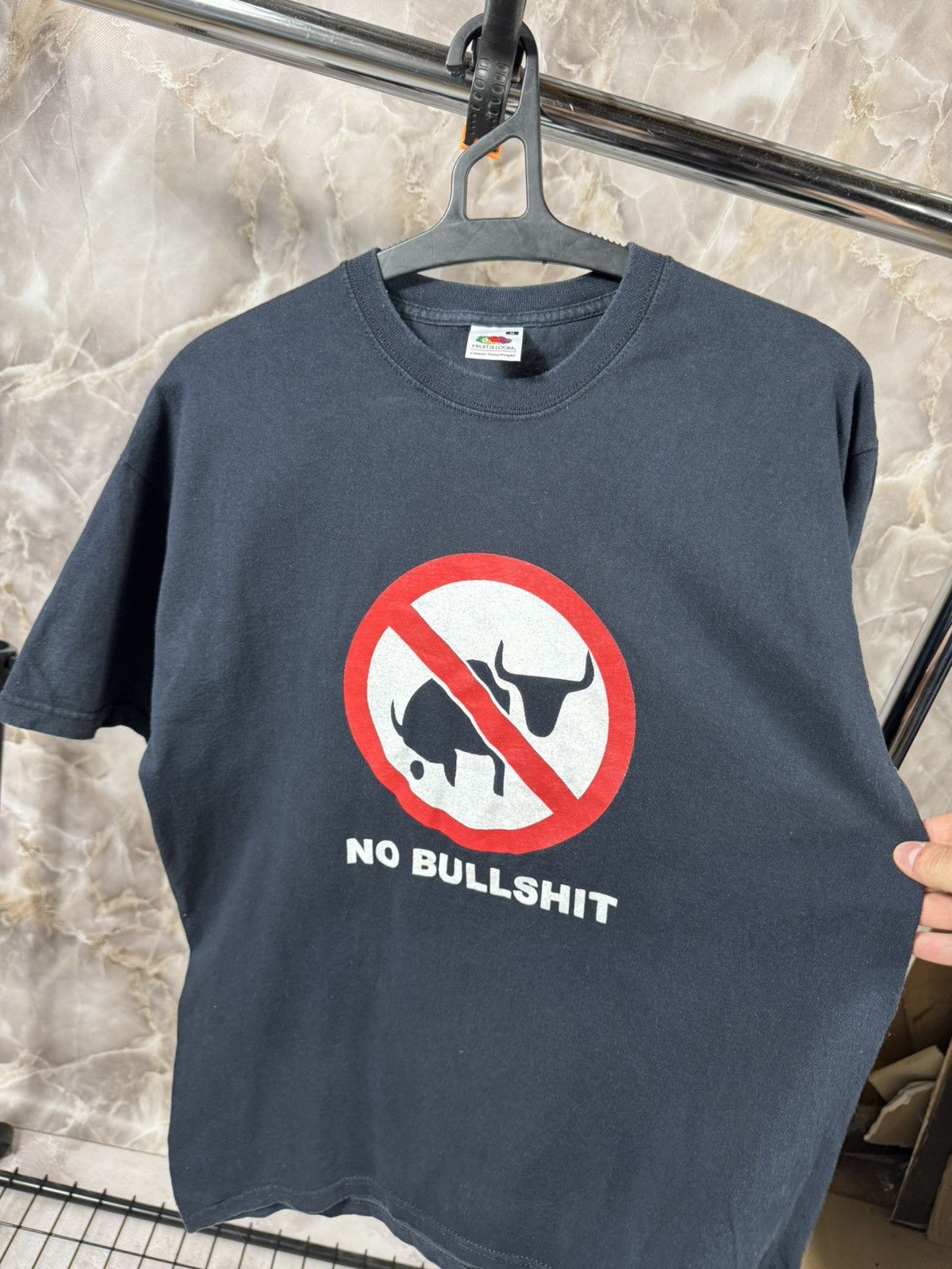 Vintage Vintage No Bullshit Adult Humor Tee Size US M / EU 48-50 / 2 - 5 Thumbnail