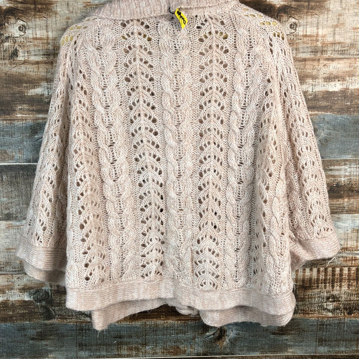 Homespun Knitwear × Japanese Brand Putietal Pink Cloaks Knitwear #A2292 Size US L / EU 52-54 / 3 - 14 Thumbnail