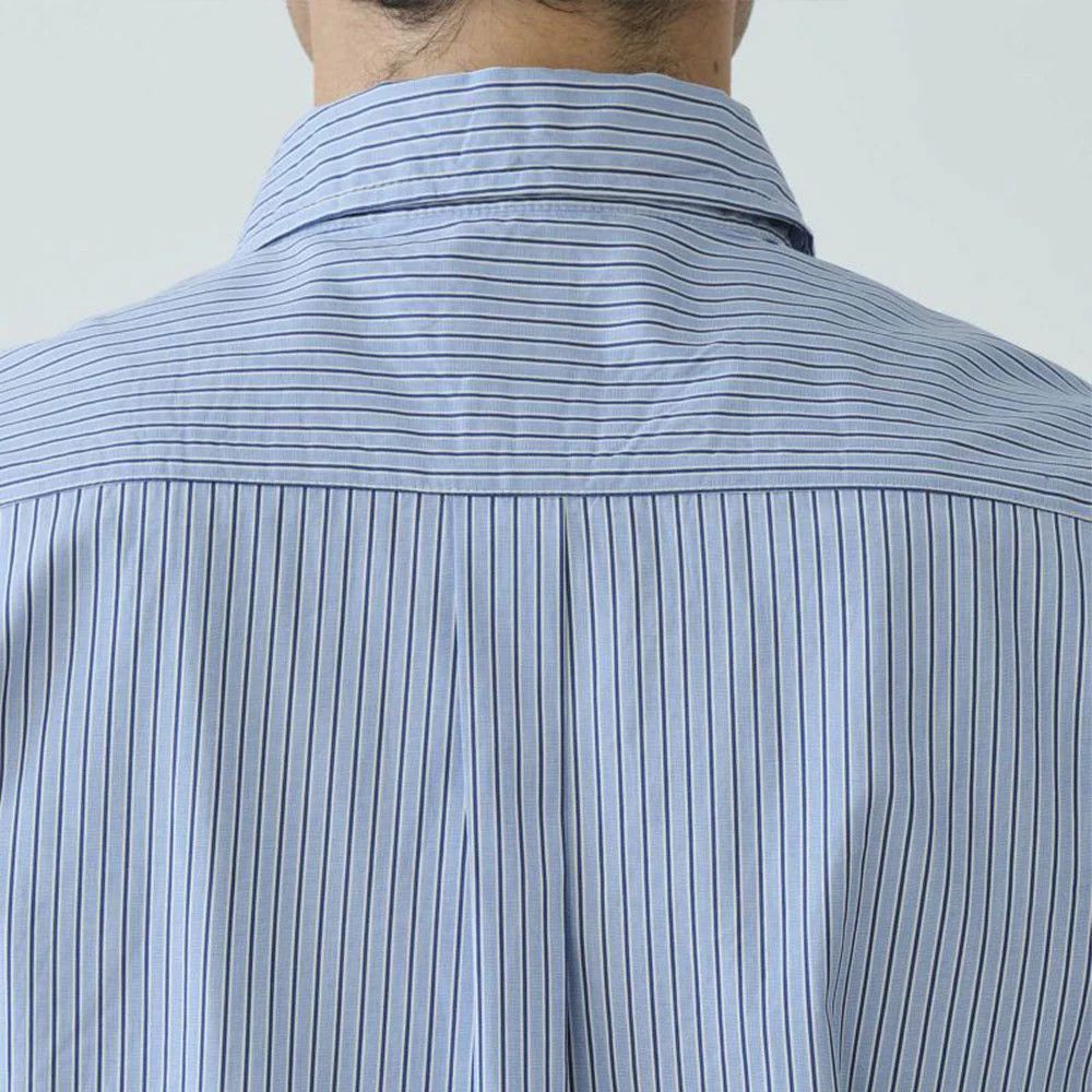Sage De Cret Sage De Cret Thomas Mason Stripe shirt size XL, new w/tags Size US XL / EU 56 / 4 - 7 Thumbnail