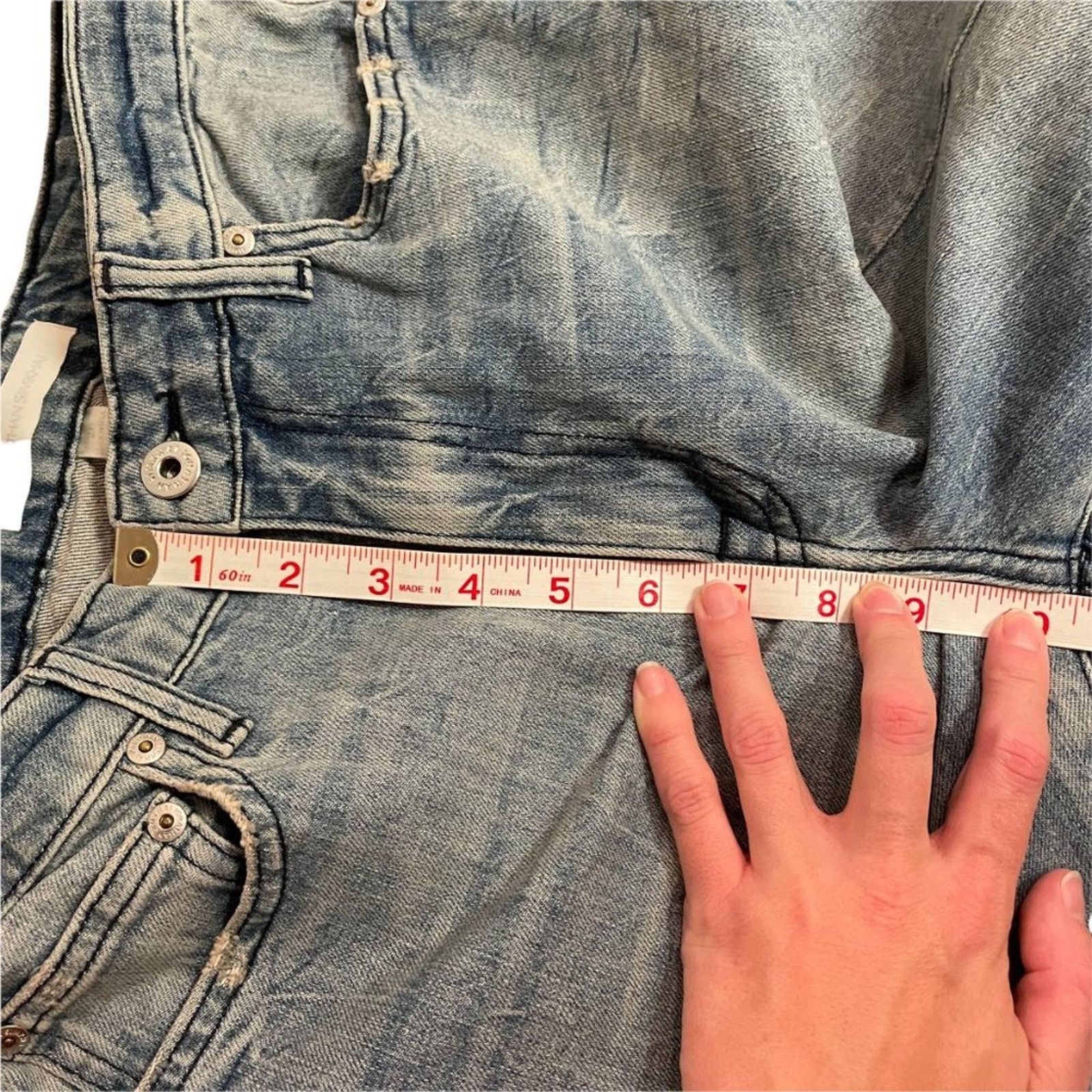 Jonathan Simkhai NEW Jonathan Simkhai Jensen Darted Jean in Blasted Size 28" / US 6 / IT 42 - 9 Thumbnail