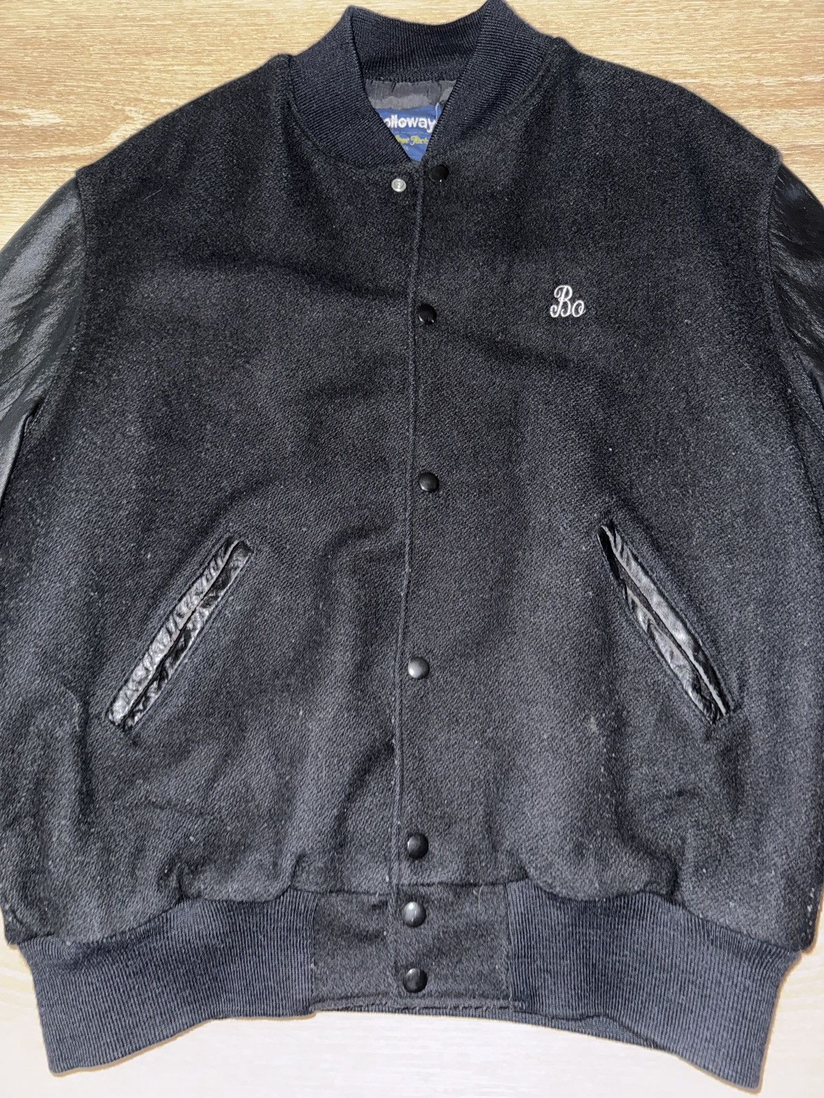 Holloway Vintage 80’s Local Union Reefer Department Holloway Jacket Size US XL / EU 56 / 4 - 4 Thumbnail