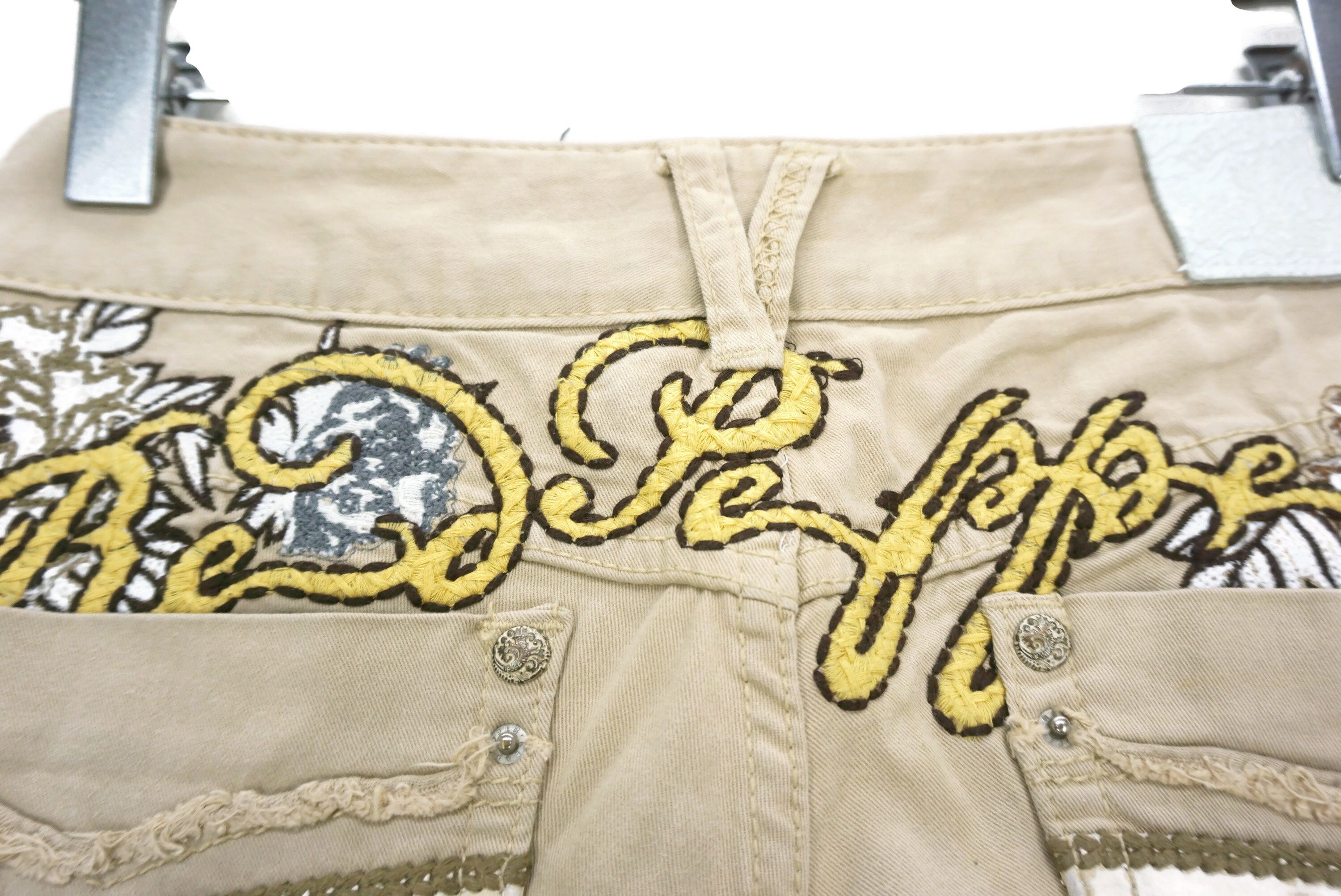 Japanese Brand Red Pepper Jeans Size 26 fit W30xL28 Embroidered Skinny Size 26" / US 2 / IT 38 - 8 Thumbnail