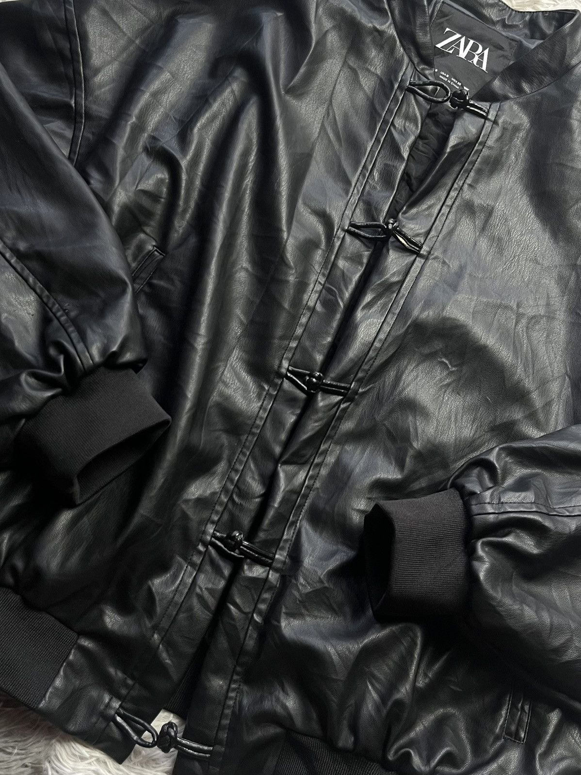 Zara Zara Leather Jacket Size US S / EU 44-46 / 1 - 6 Thumbnail