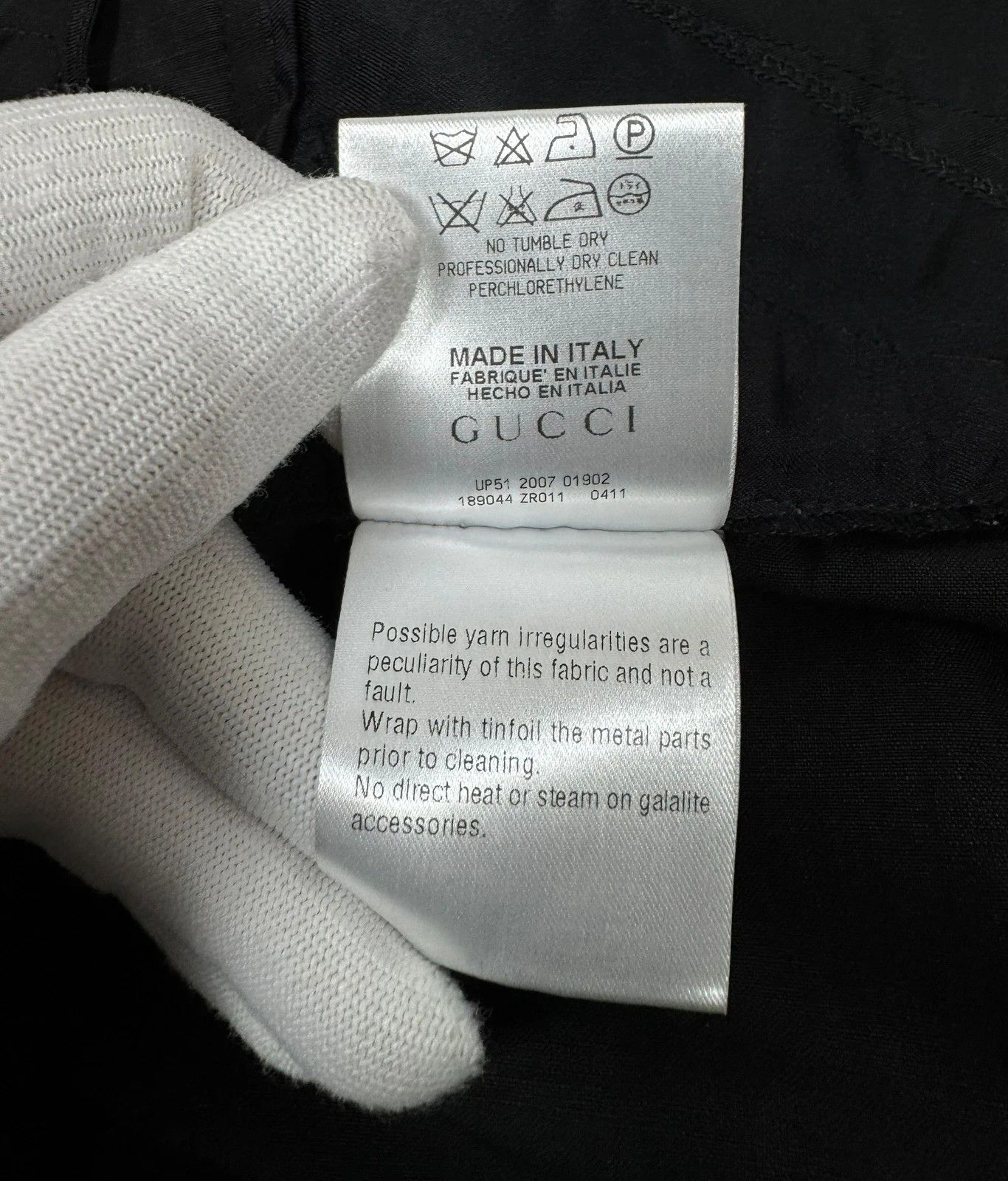 Gucci Gucci Wool Linen Shorts size 38 Size 26" / US 2 / IT 38 - 12 Thumbnail