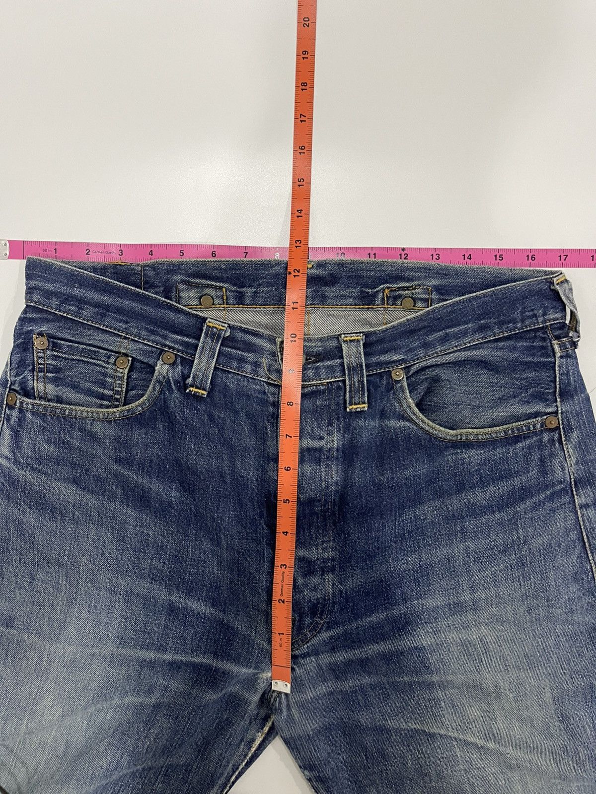 Levi's Levi’s 501 straight leg denim jeans Size US 34 / EU 50 - 7 Thumbnail