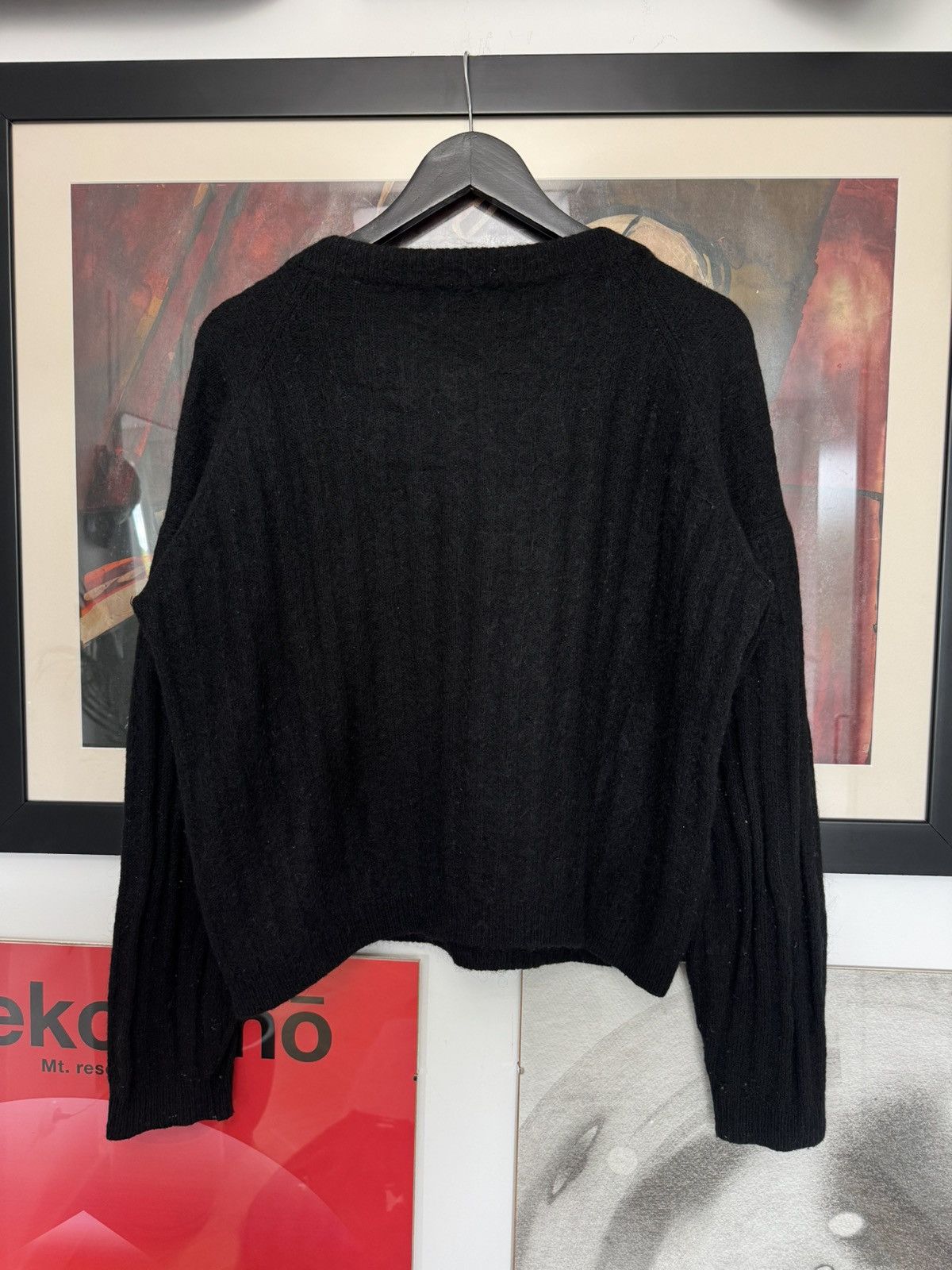 Acne Studios Acne Studios Mohair Dramatic Oversize Sweater Knit Designer Size US XXS / EU 40 - 2 Thumbnail
