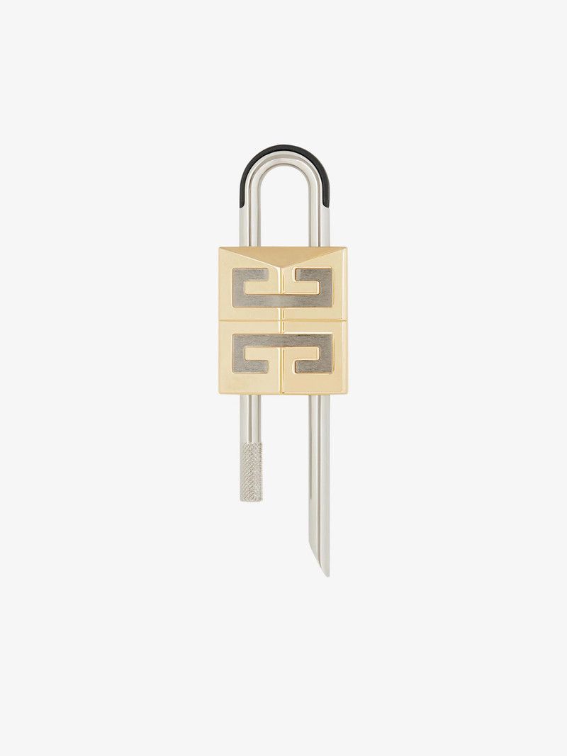 Givenchy o1n1vont0326 Size:OS/Small 4g Padlock in Golden/Silver Size ONE SIZE - 1 Thumbnail