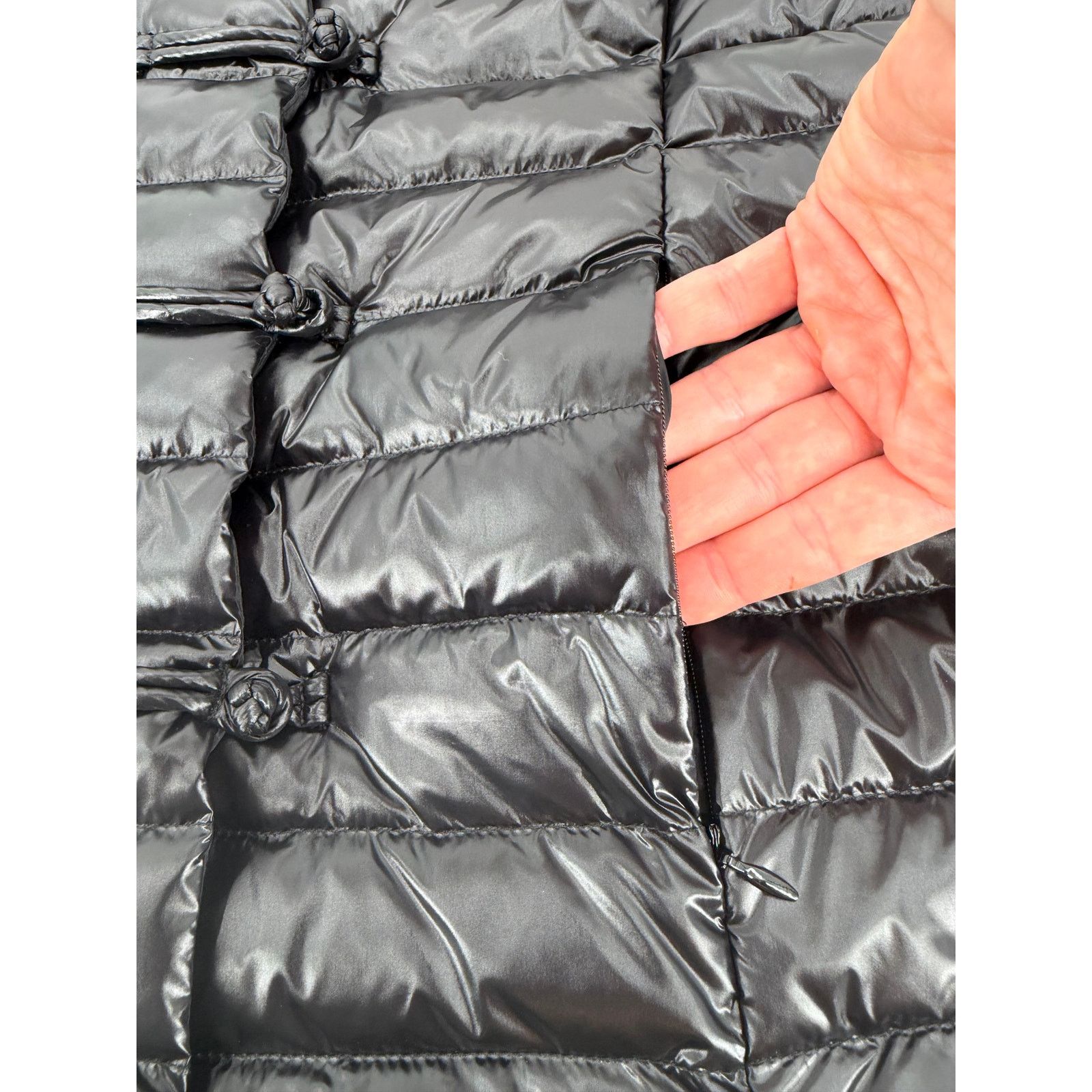 J.McLaughlin NWT J. McLaughlin Women's Hayes Shiny Black Puffer Jacket Size S / US 4 / IT 40 - 13 Thumbnail