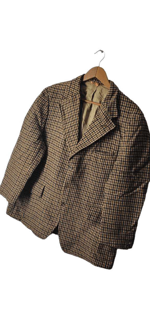 Harris Tweed HARRIS TWEED CHECKBLAZER JACKET Size L / US 10 / IT 46 - 5 Thumbnail
