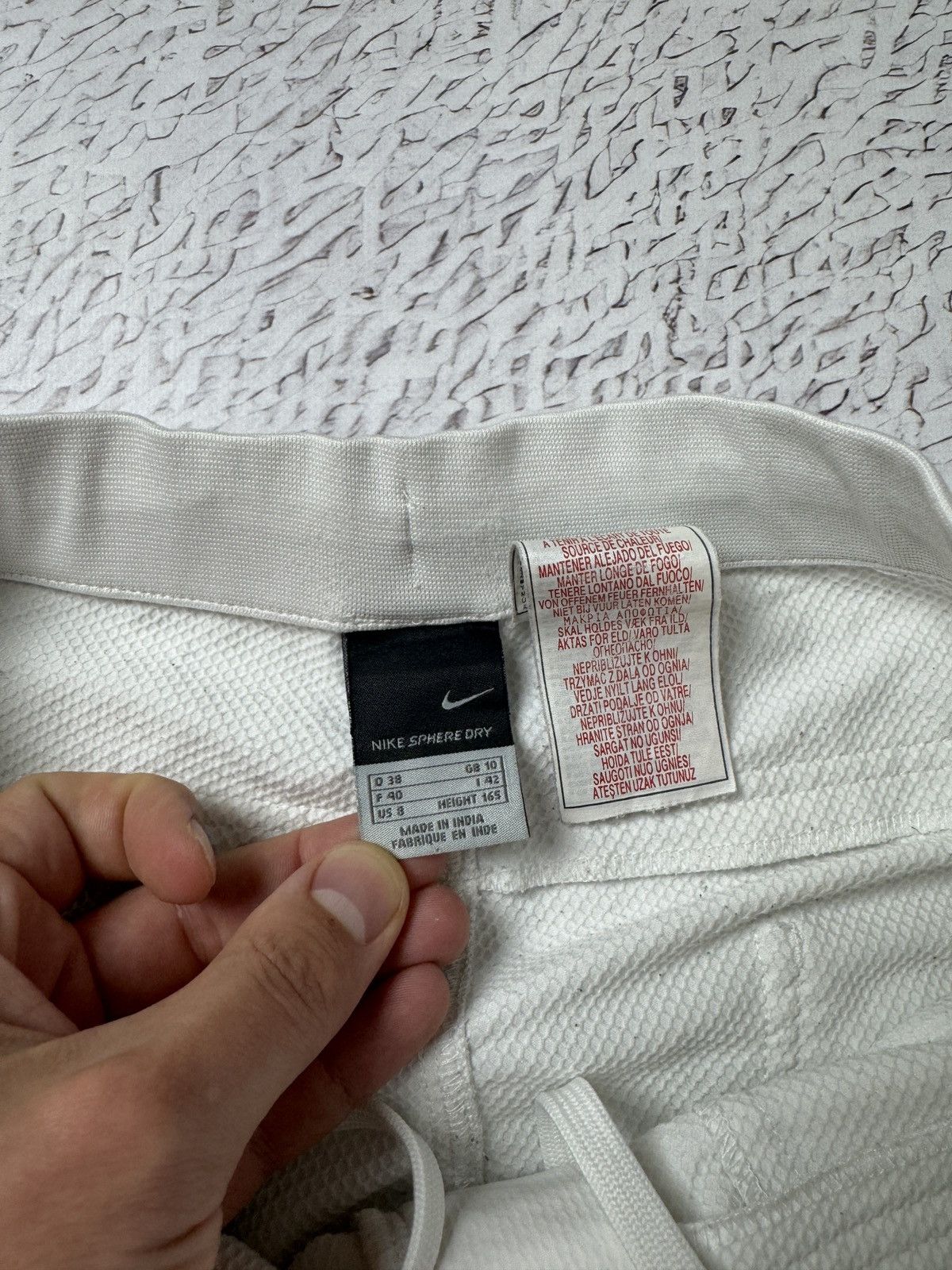 Nike Nike Vintage Y2K white wide flared track pants hype swoosh Size 30" / US 8 / IT 44 - 11 Thumbnail