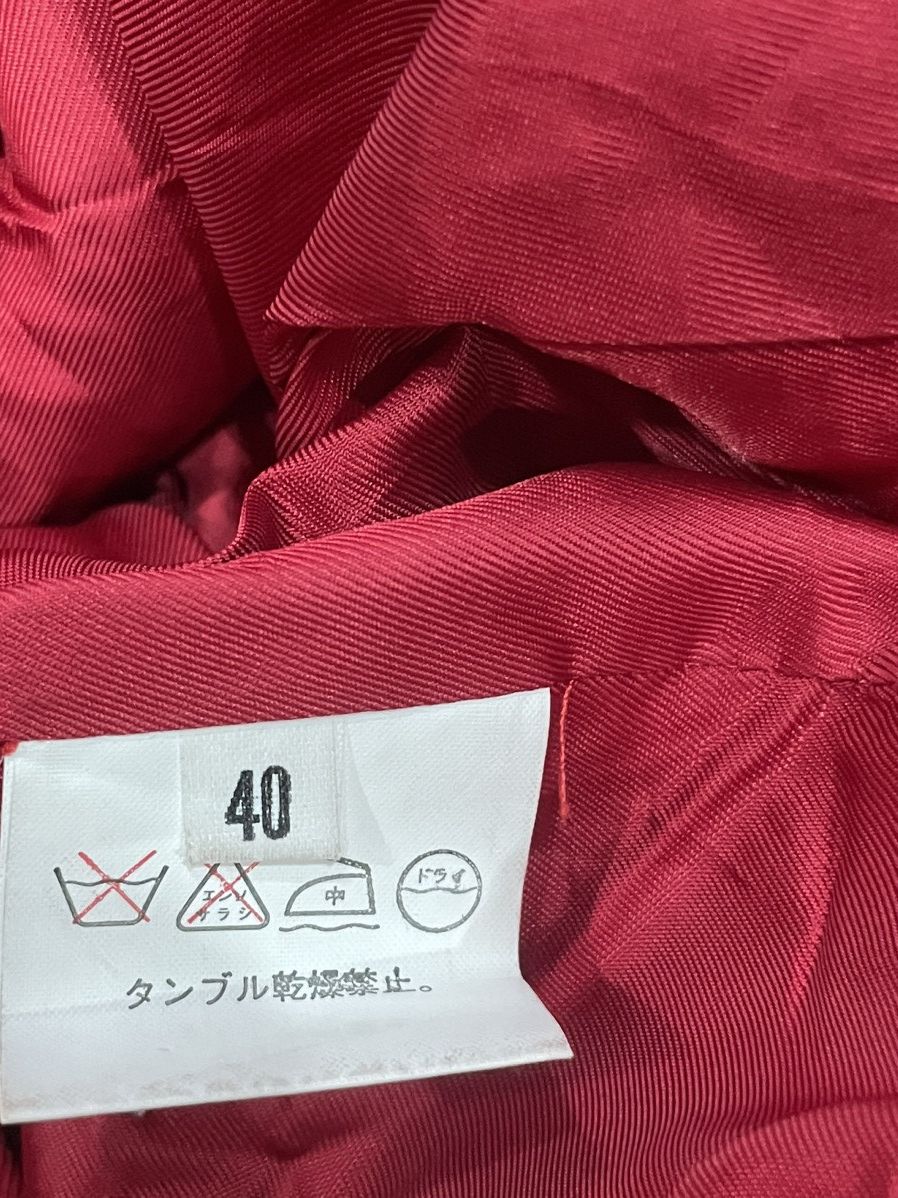 Emporio Armani Emporio Armani One button red jacket Size S / US 4 / IT 40 - 5 Thumbnail