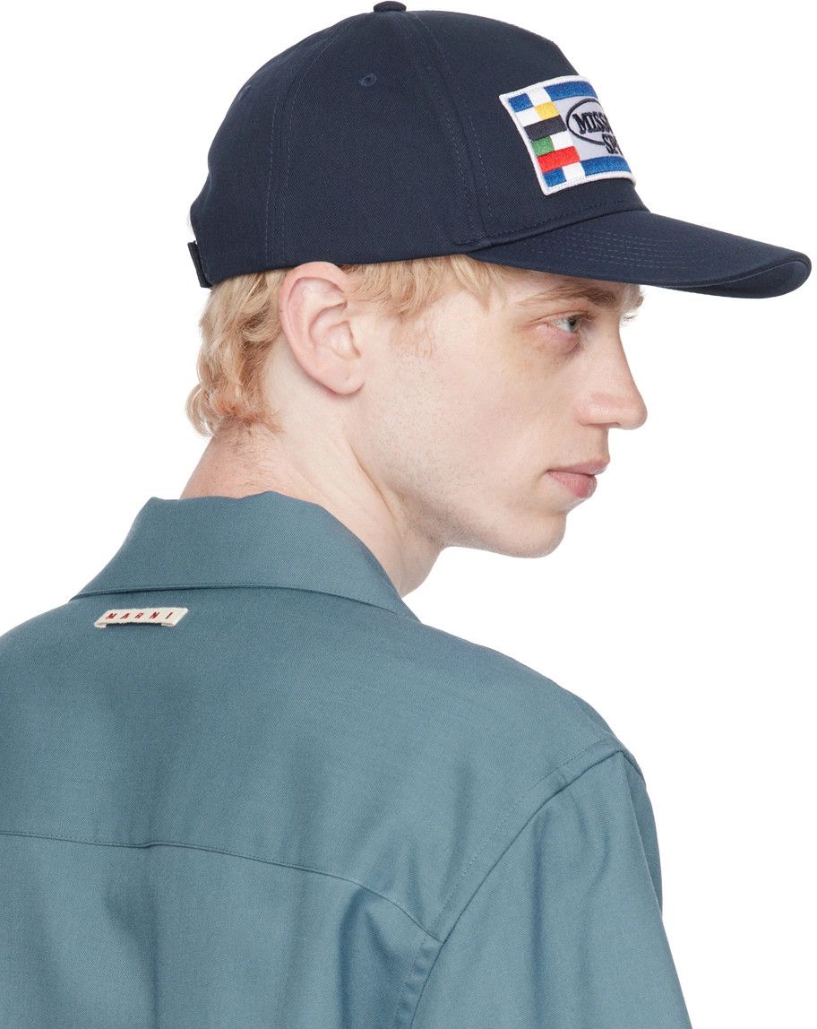 Missoni o1y0225 Size : OS / Logo Cap / Hat in Midnight Blue Size ONE SIZE - 3 Thumbnail