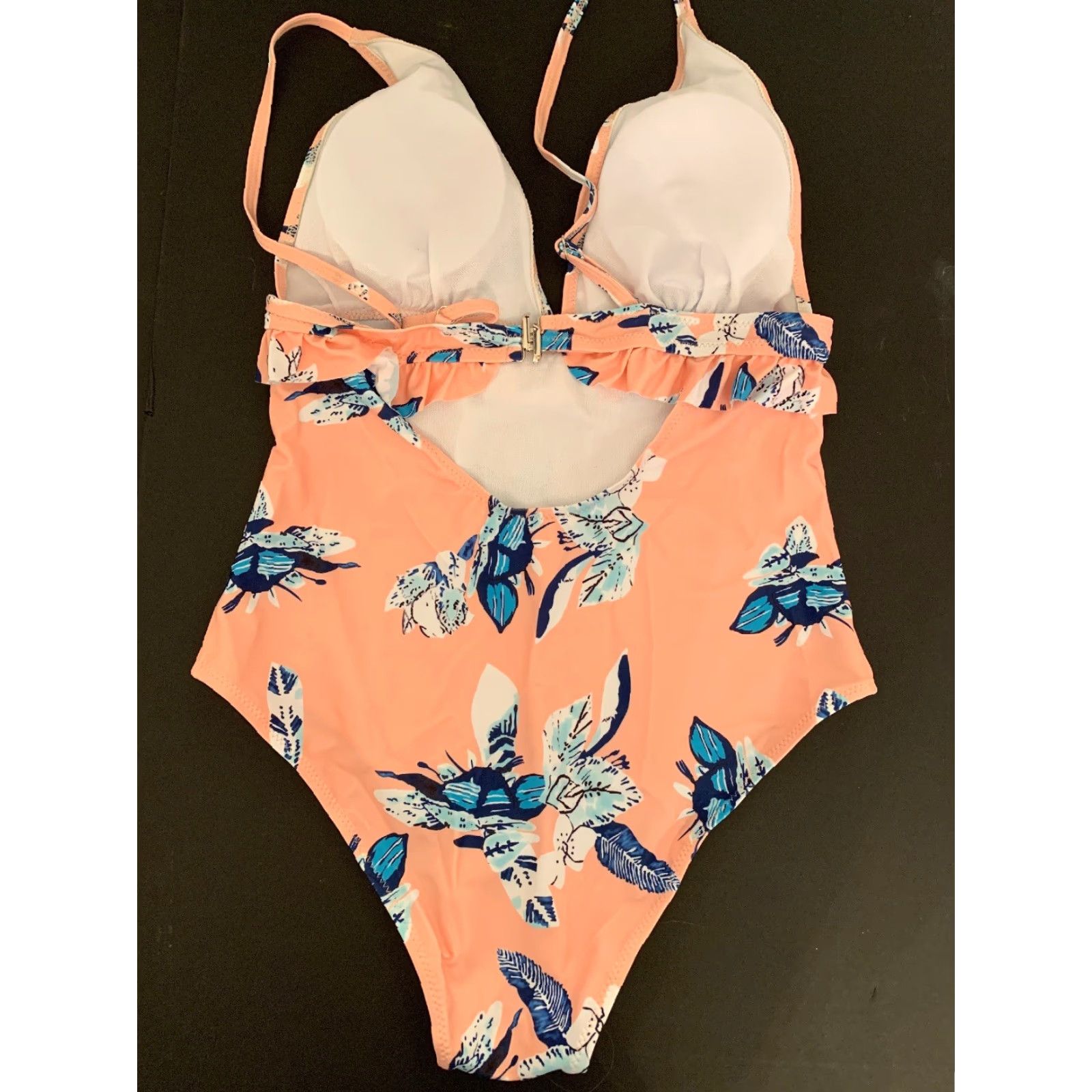 Vintage VINTAGE TengWeng Monokini Peach One Piece Women's Swimsuit Bathing Suit New NIP Size L / US 10 / IT 46 - 5 Thumbnail