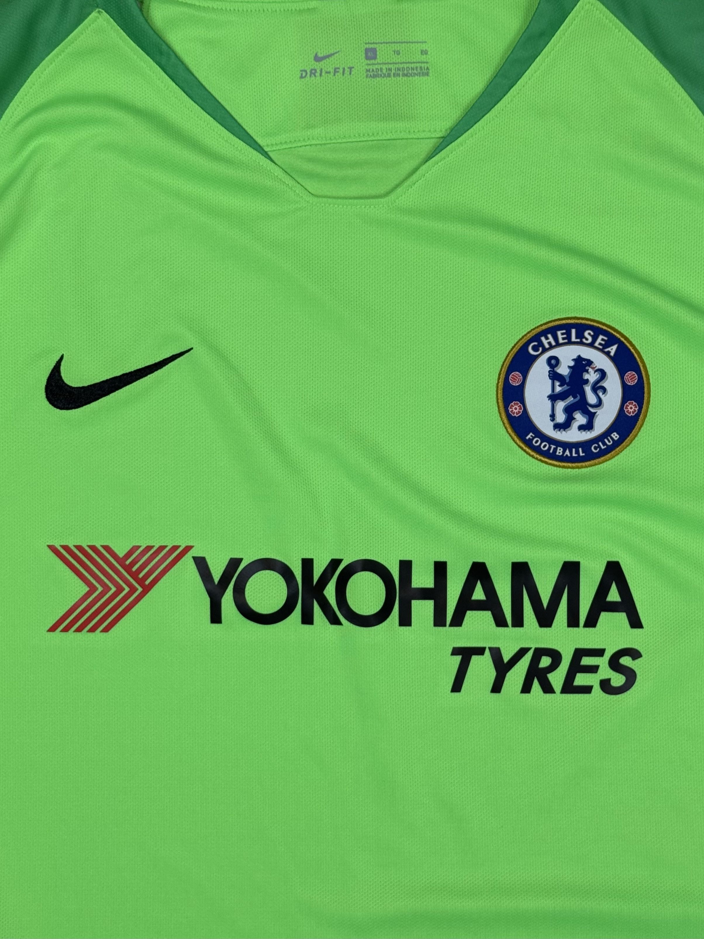 Adidas Chelsea 2018/2019 Nike Football Goalkeeper Soccer Jersey Size US XL / EU 56 / 4 - 4 Thumbnail