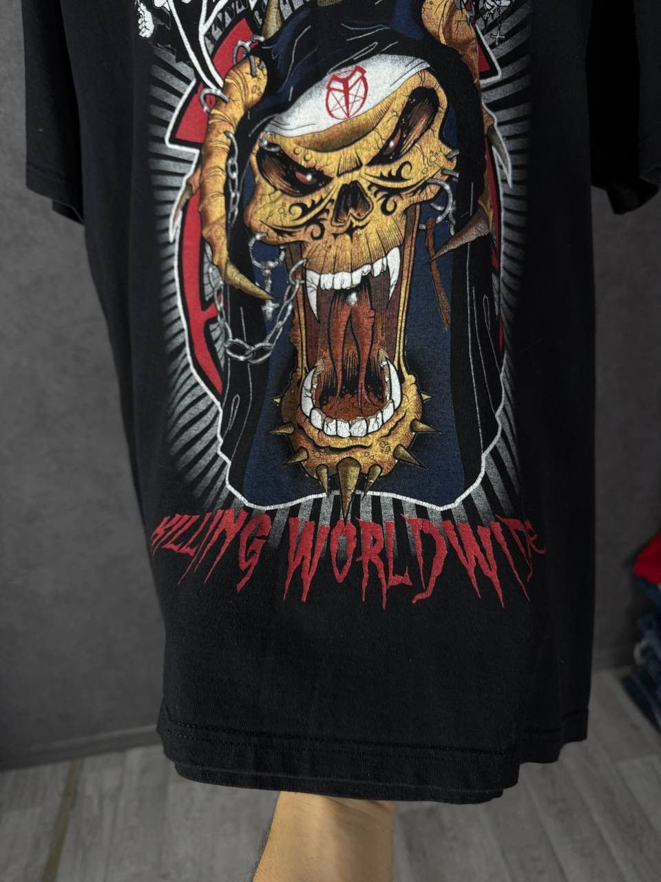 Band Tees Benediction kills rock band overprinted tee Size US XL / EU 56 / 4 - 5 Thumbnail