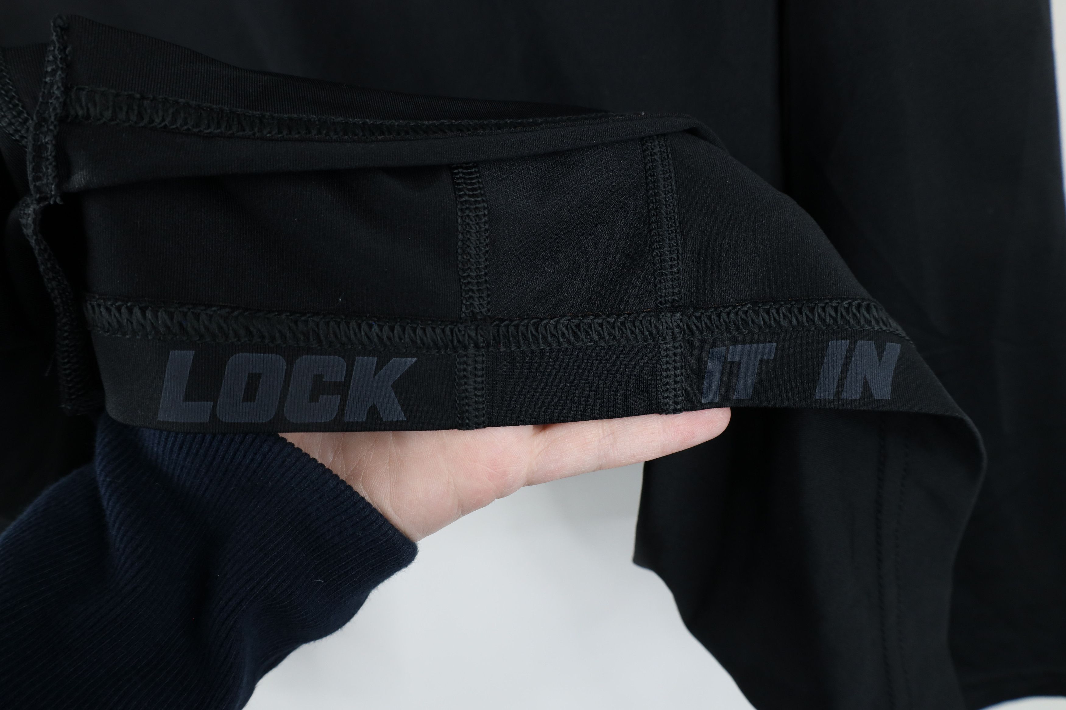 Nike × Vintage Nike Pro Vented Training Gym Long Sleeve T-Shirt Black Size US L / EU 52-54 / 3 - 6 Thumbnail