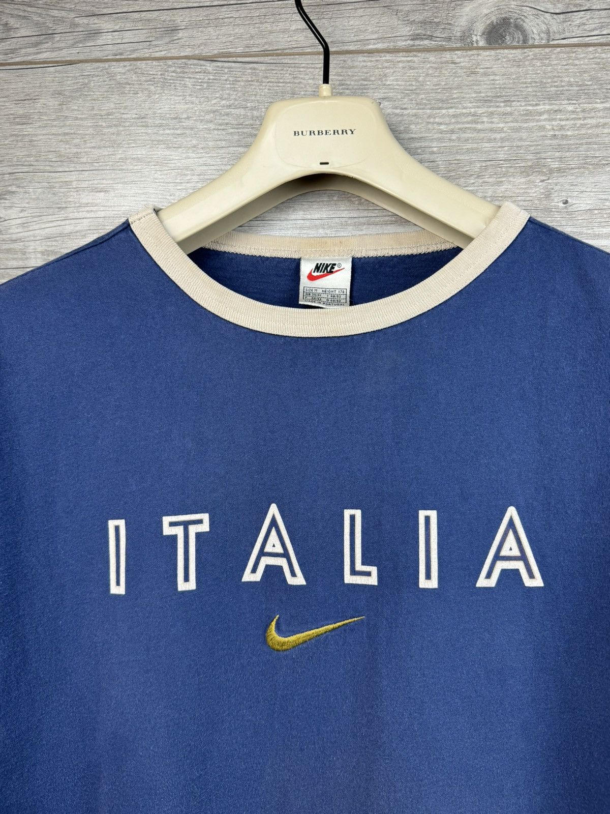 Nike NIKE VINTAGE ITALY 🇮🇹 TEE T SHIRT SIZE M Size US M / EU 48-50 / 2 - 7 Thumbnail