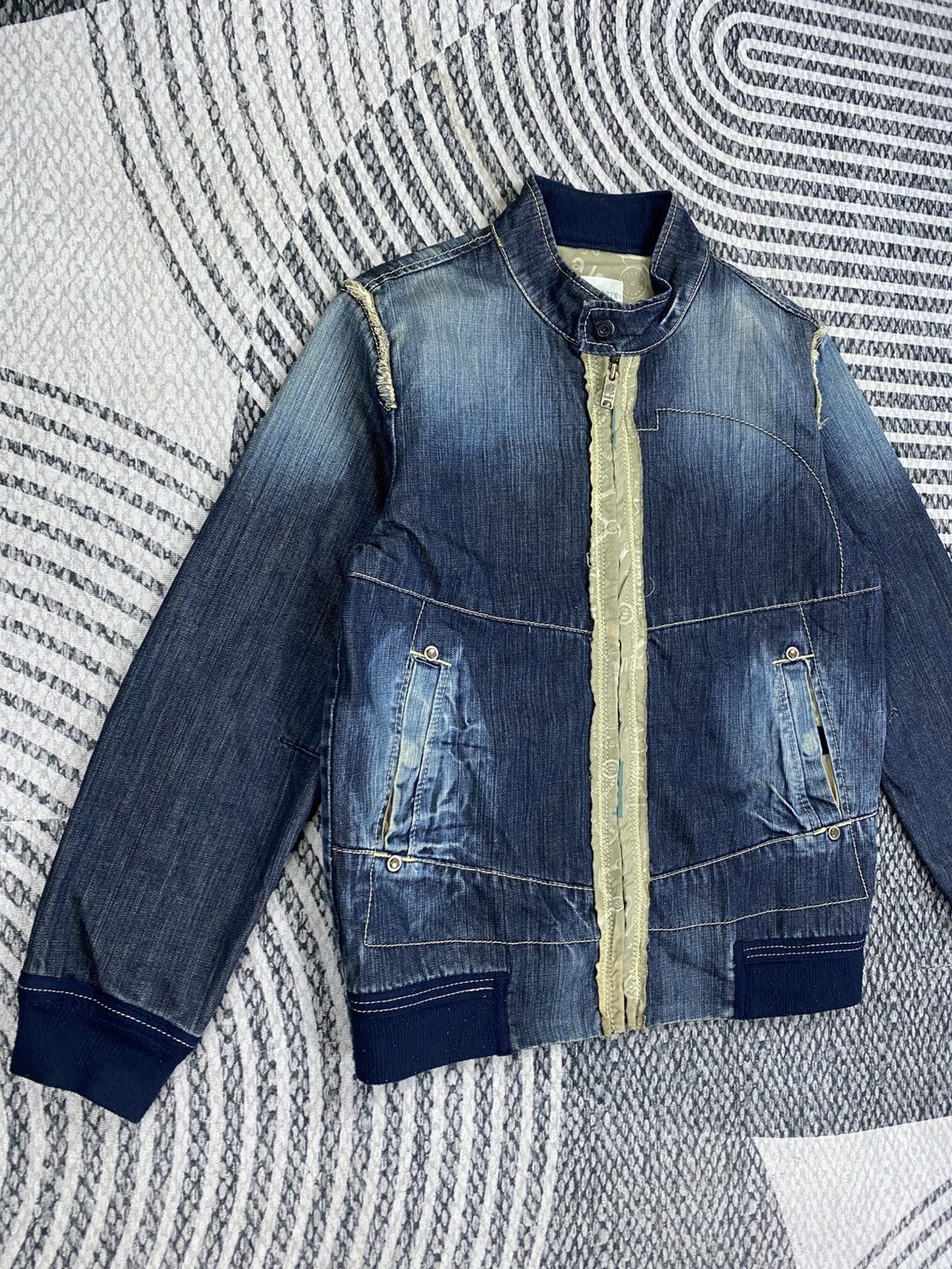 Vintage Vintage Hendrix Basic House Denim Style Zip-Up Jacket Size US M / EU 48-50 / 2 - 3 Thumbnail