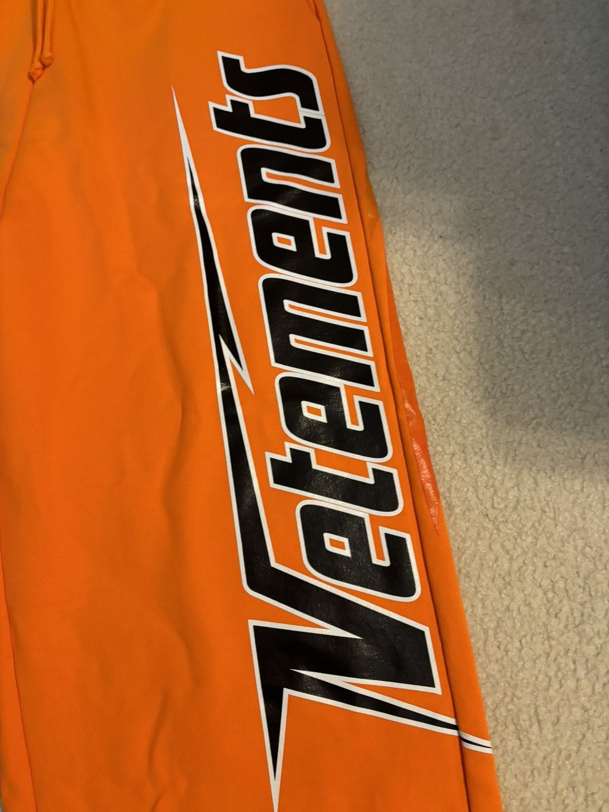 Vetements Vetements Hi Speed Fashion Wide Sweatpants Orange Size US 30 / EU 46 - 3 Thumbnail