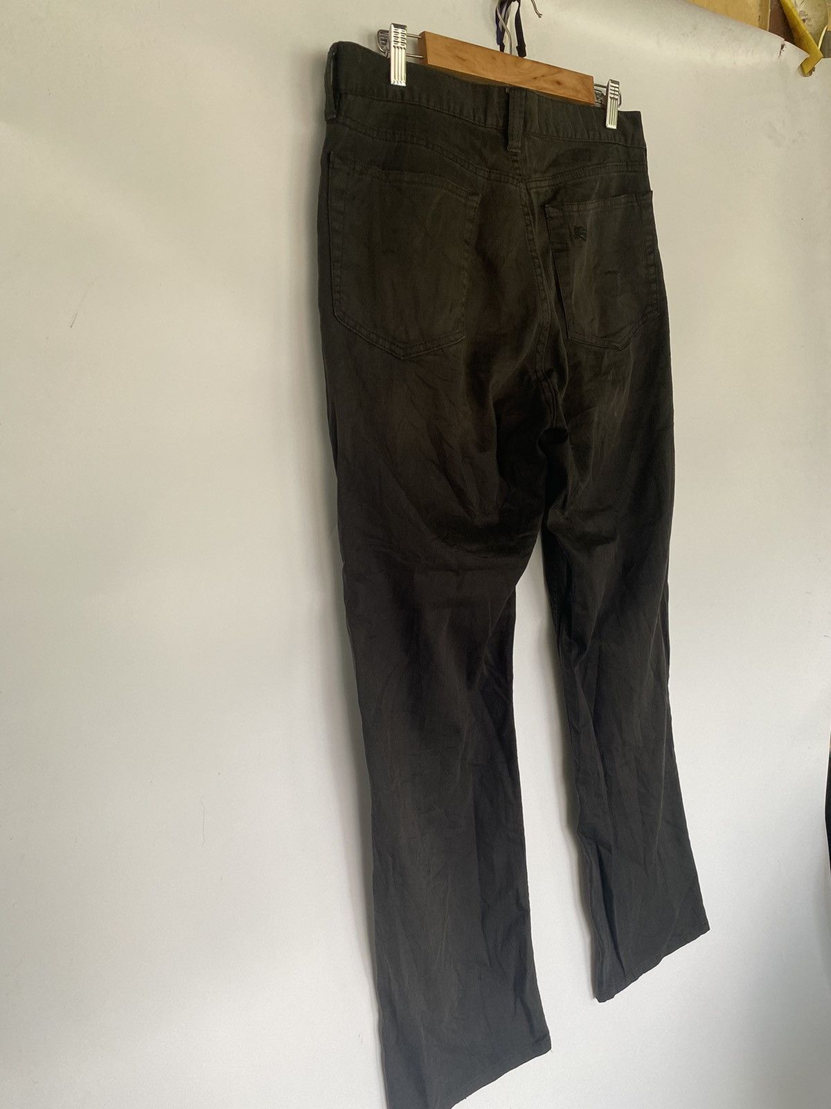 Burberry × Vintage Burberry London Black Stretch Pant Size US 34 / EU 50 - 11 Thumbnail