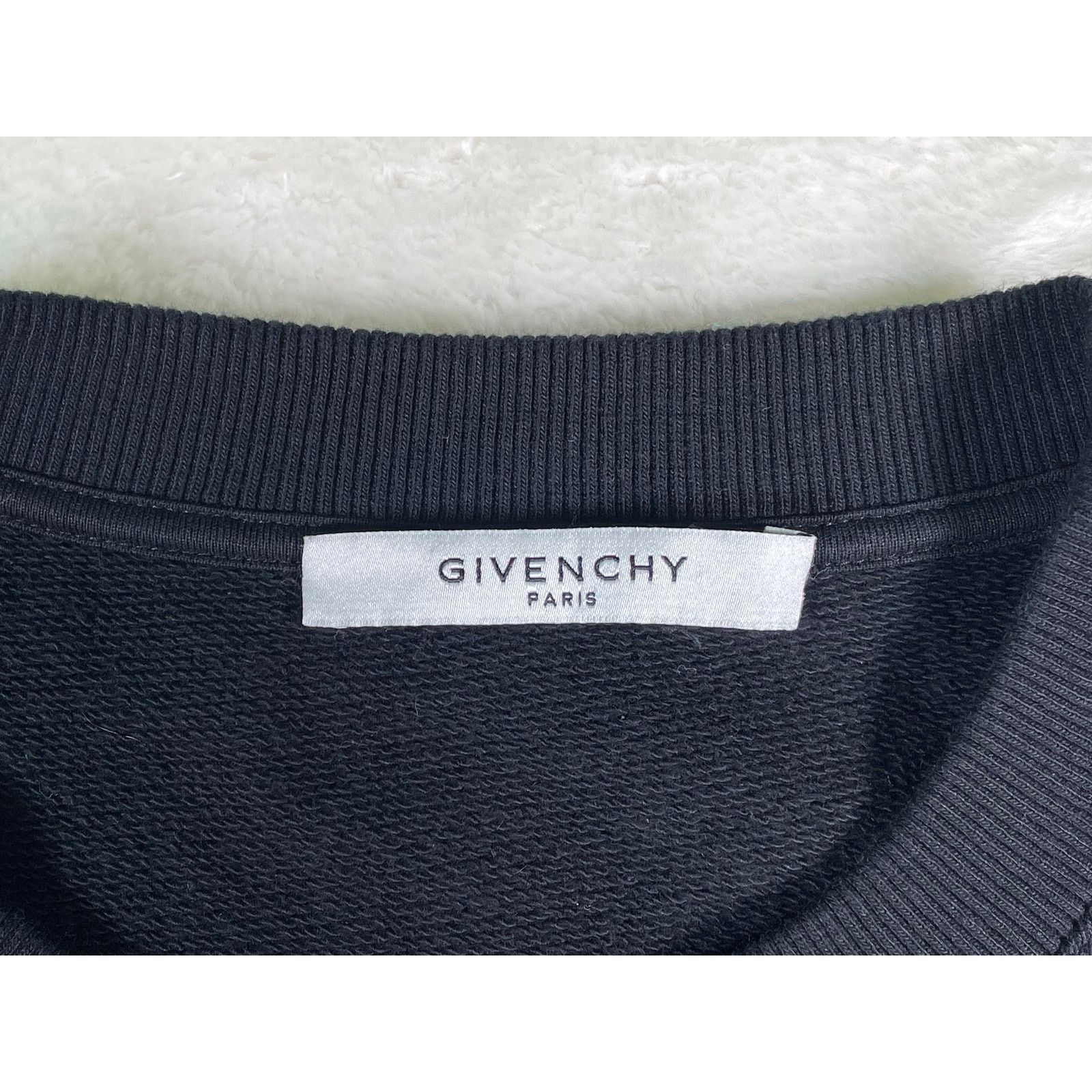 Givenchy Givenchy Paris Black & Cream Crewneck Size US XL / EU 56 / 4 - 3 Thumbnail