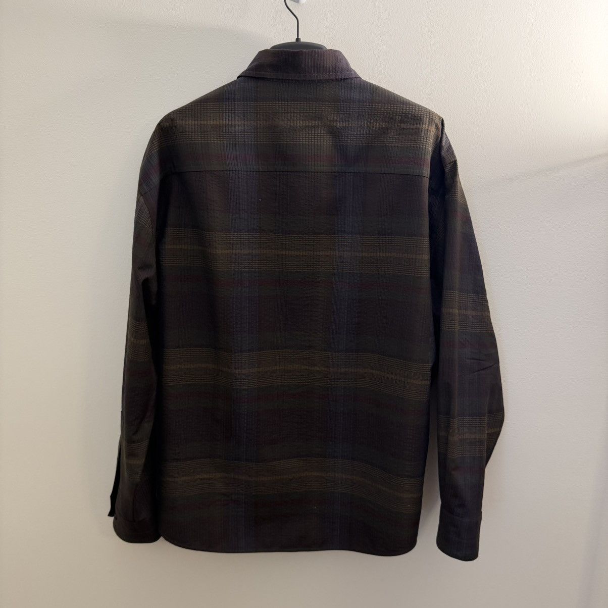 Lemaire Plaid Wool Overshirt Size US M / EU 48-50 / 2 - 2 Thumbnail