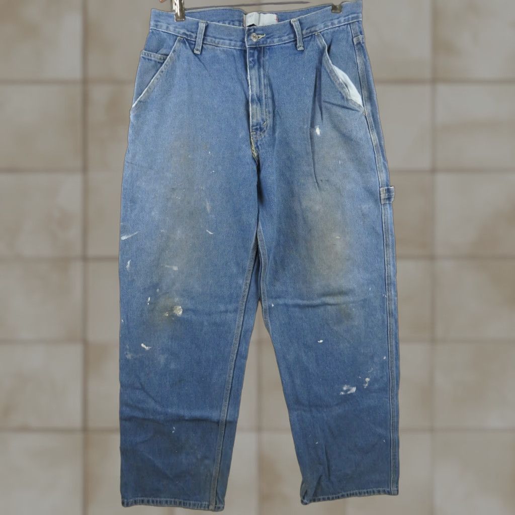 Levi's VINTAGE Levi's Jeans Pants Red Tab Relaxed Bootcut 527 Men 30X30 Blue Denim Size 30X30 Costume Zombie Size US 30 / EU 46 - 1 Thumbnail