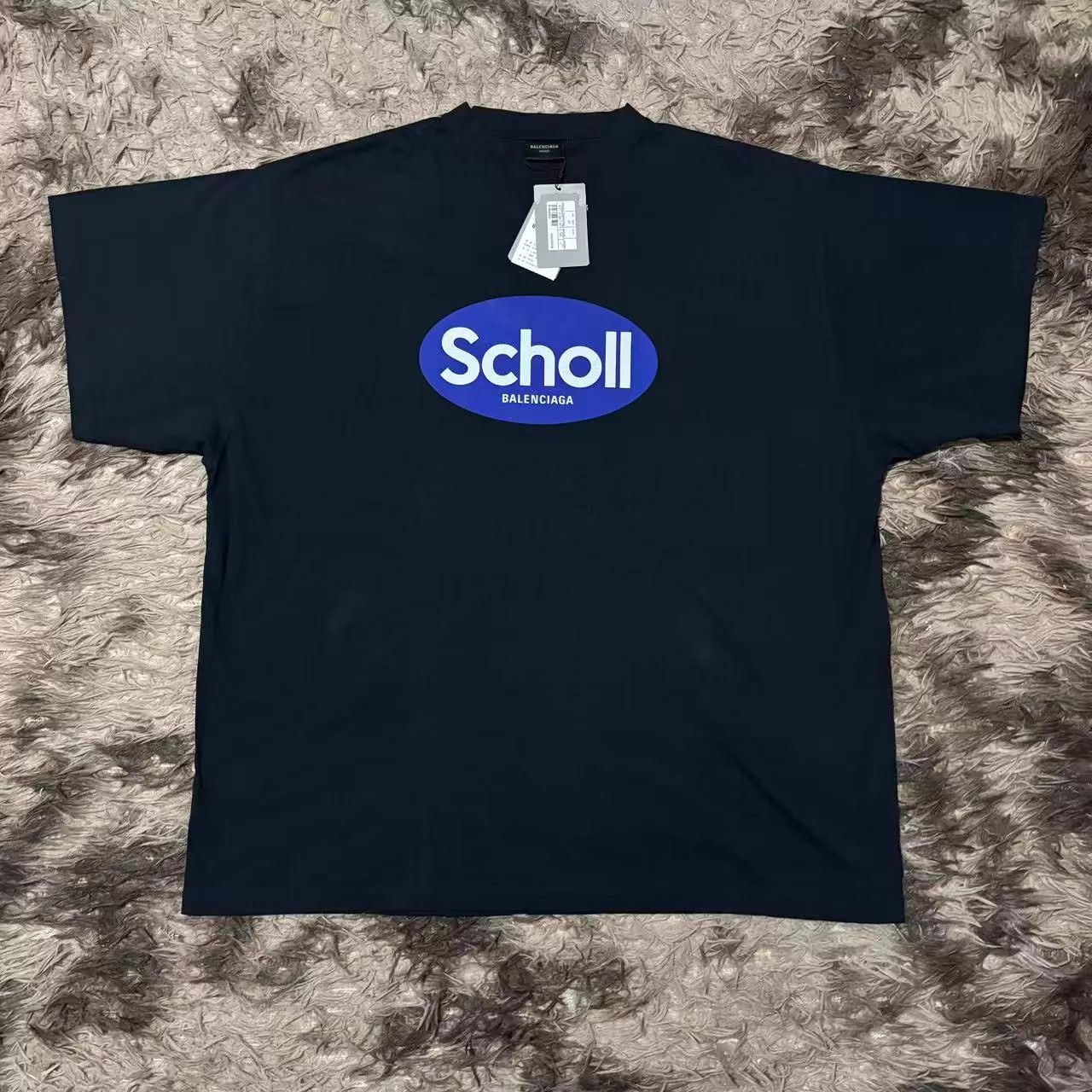 Balenciaga Balenciaga 25 New Scholl Print SS Size 4 Brand New Size US XL / EU 56 / 4 - 1 Thumbnail