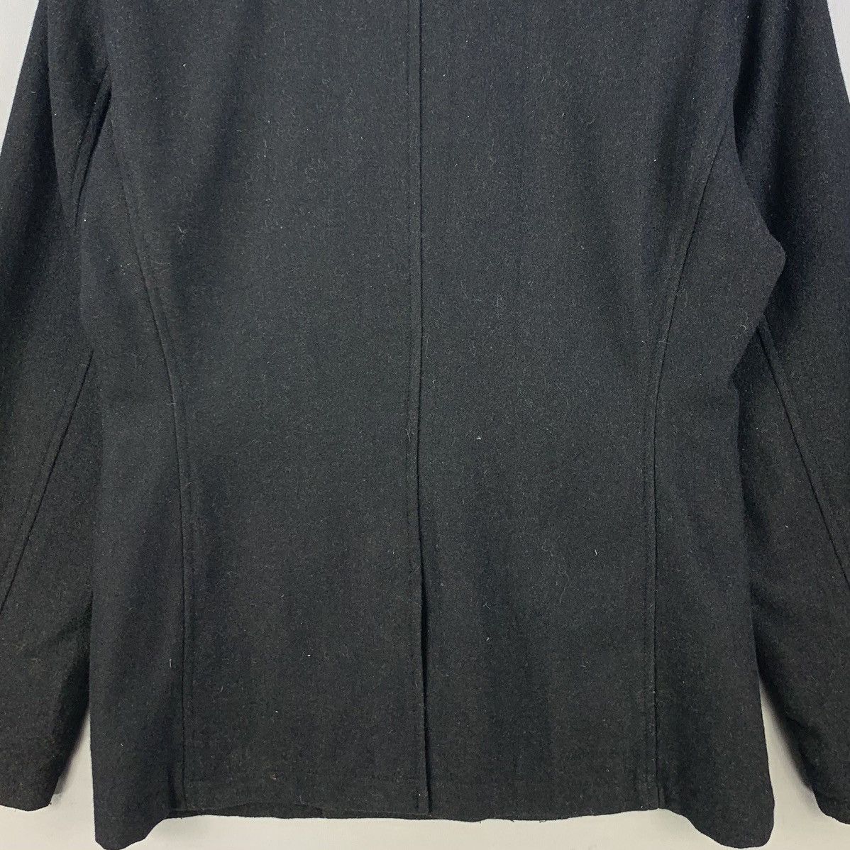 Japanese Brand Vintage Commontage Double Breasted Peacoat Wool Blend Jacket Size US L / EU 52-54 / 3 - 13 Thumbnail