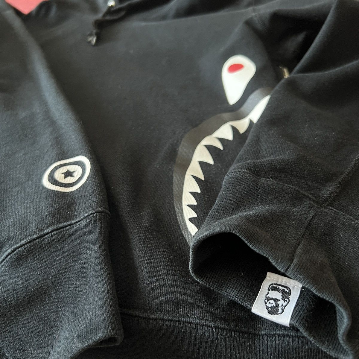Bape 🔥🔥 Bape Side Zip Shark Pullover Hoodie Size US M / EU 48-50 / 2 - 7 Thumbnail