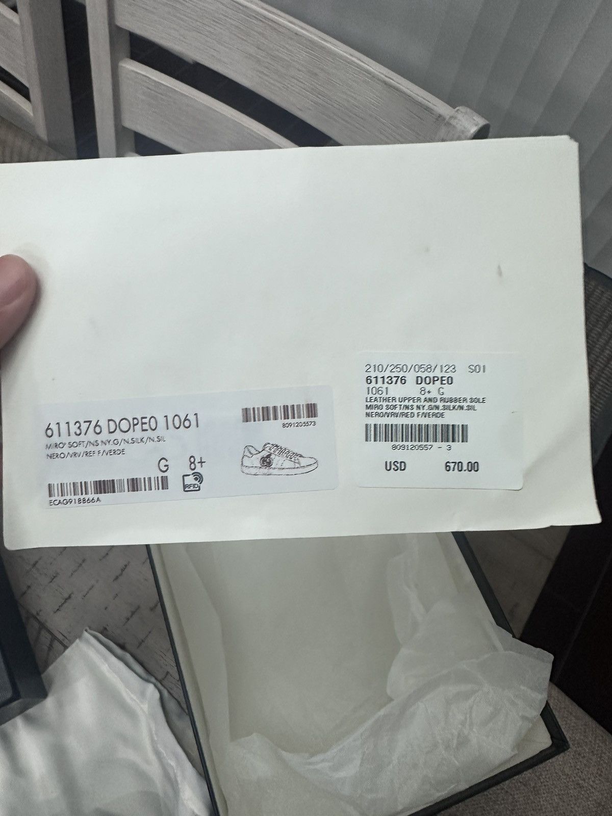 Gucci Gucci sneakers Size US 9.5 / EU 42-43 - 10 Thumbnail