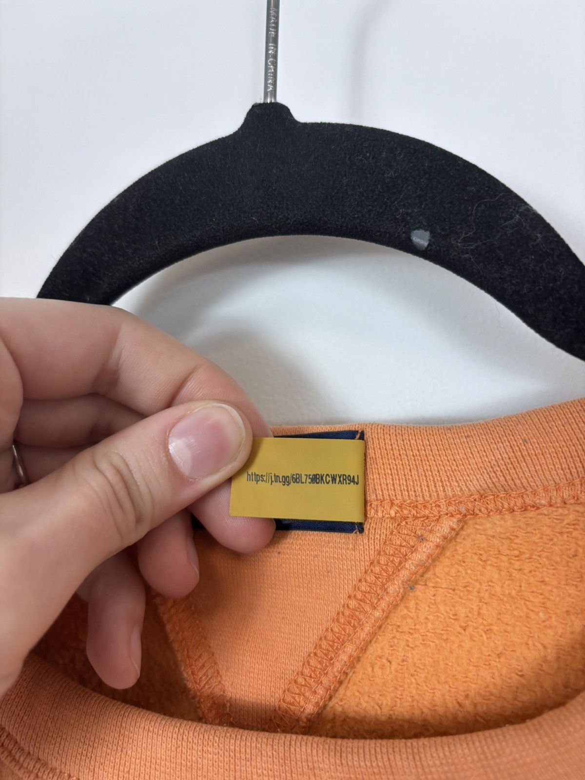 Polo Ralph Lauren Polo Ralph Lauren Men’s Orange Cotton Preppy Sweatshirt Size US XL / EU 56 / 4 - 10 Thumbnail