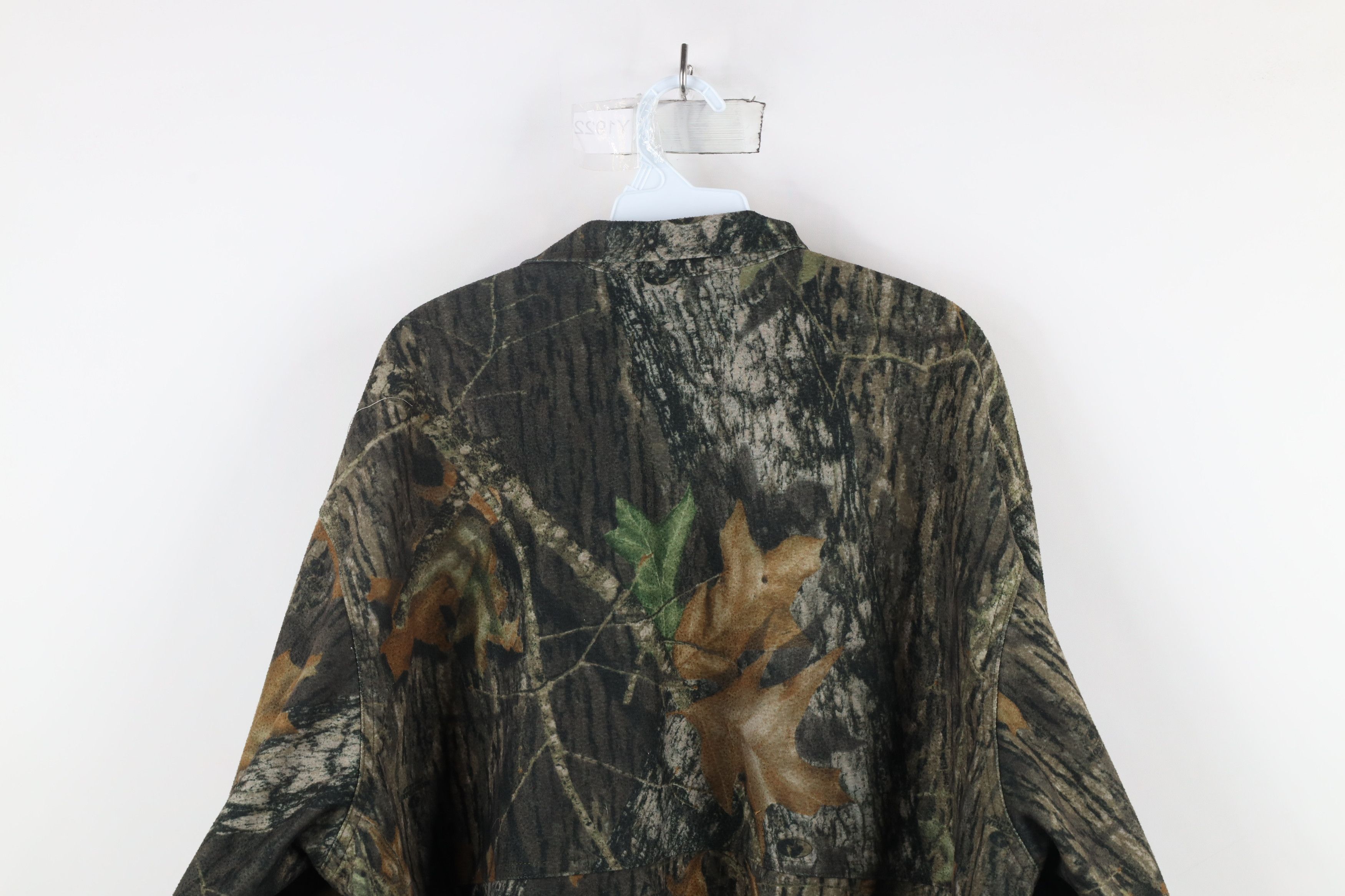 Vintage Vintage 90s Streetwear Mossy Oak Camouflage Bomber Jacket Size US XL / EU 56 / 4 - 11 Thumbnail
