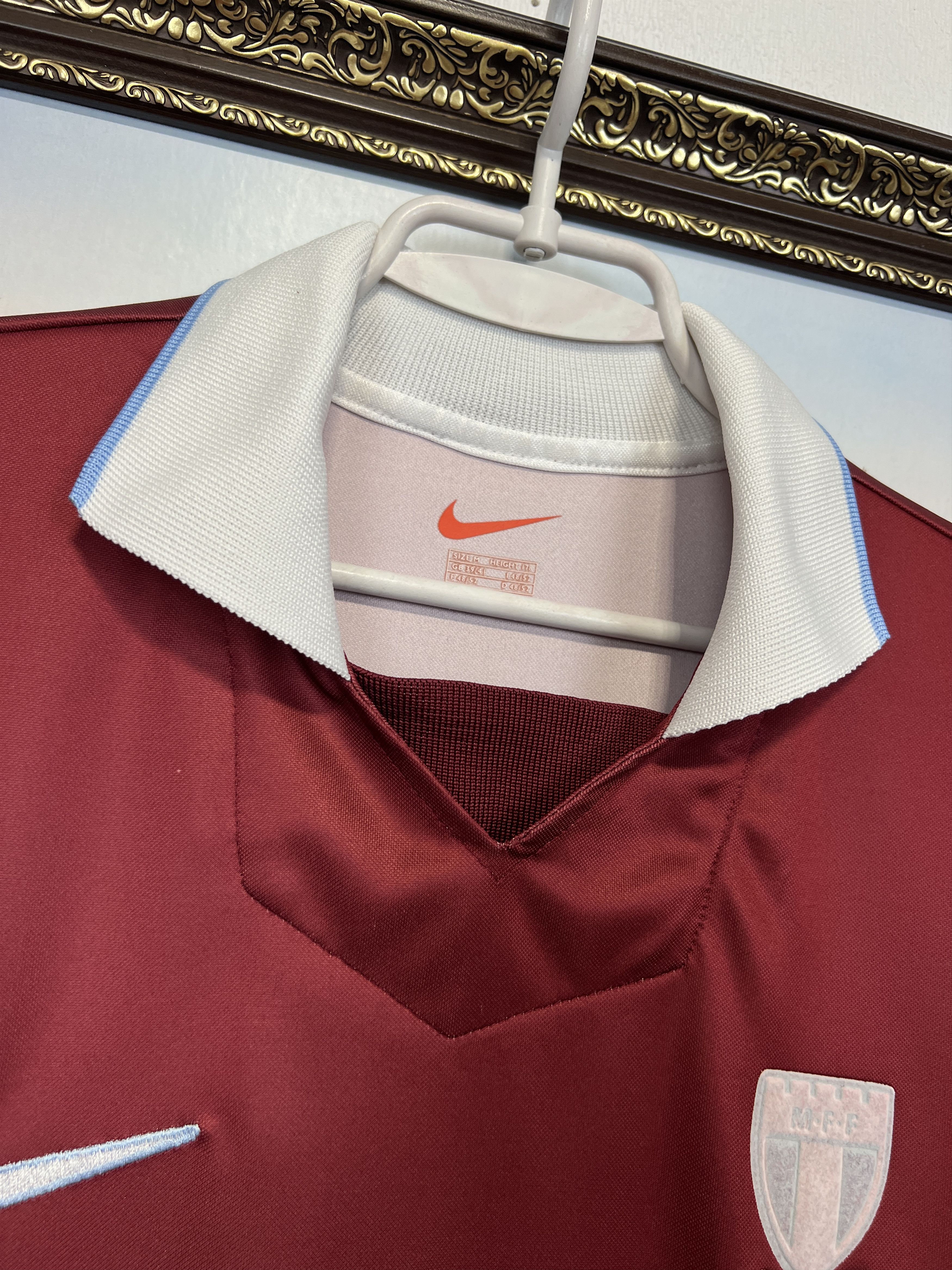 Nike Malmo Away football shirt Soccer Long Sleeve Jersey Trikot Size US M / EU 48-50 / 2 - 7 Thumbnail